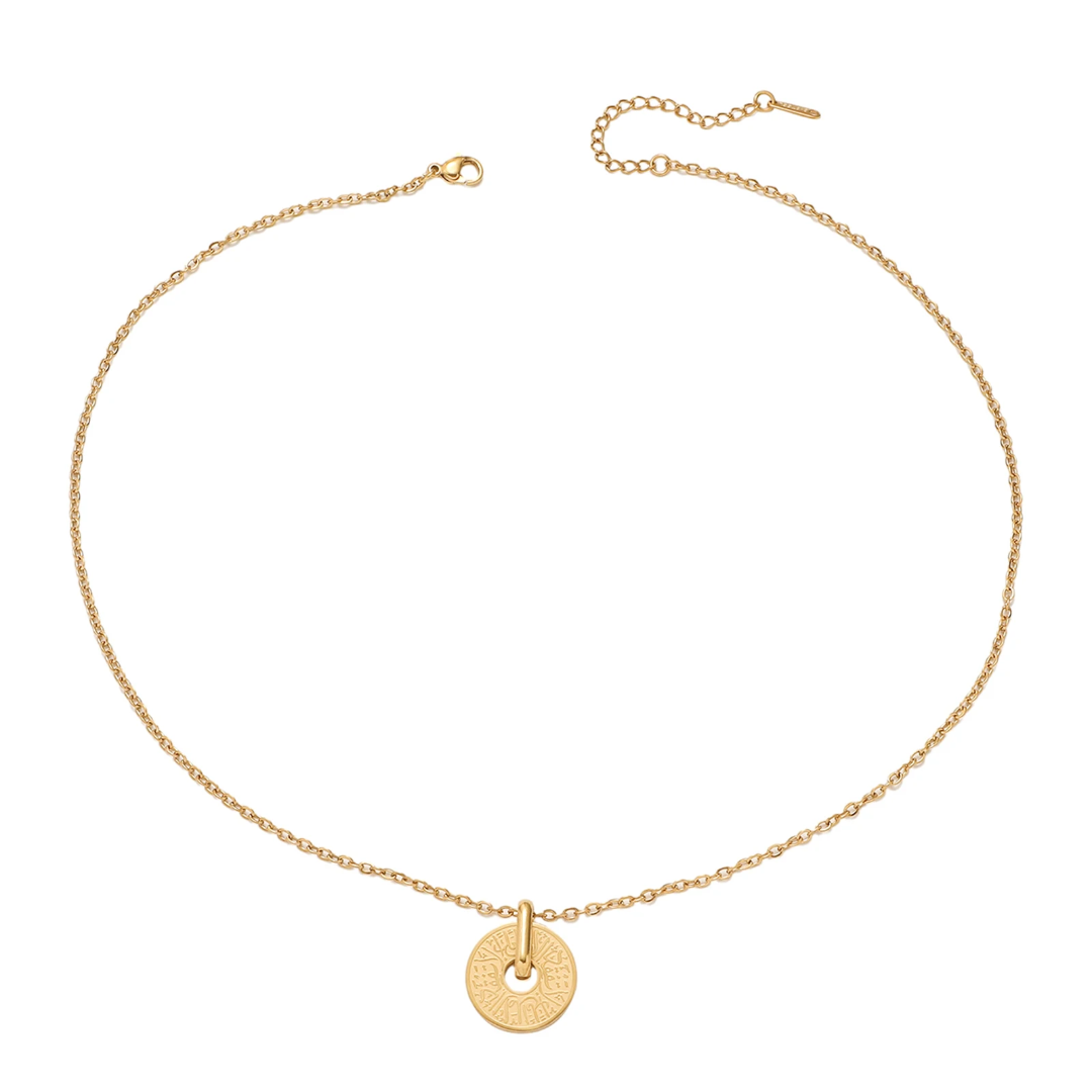 "Never Lose Hope" Arabic Calligraphy Necklace