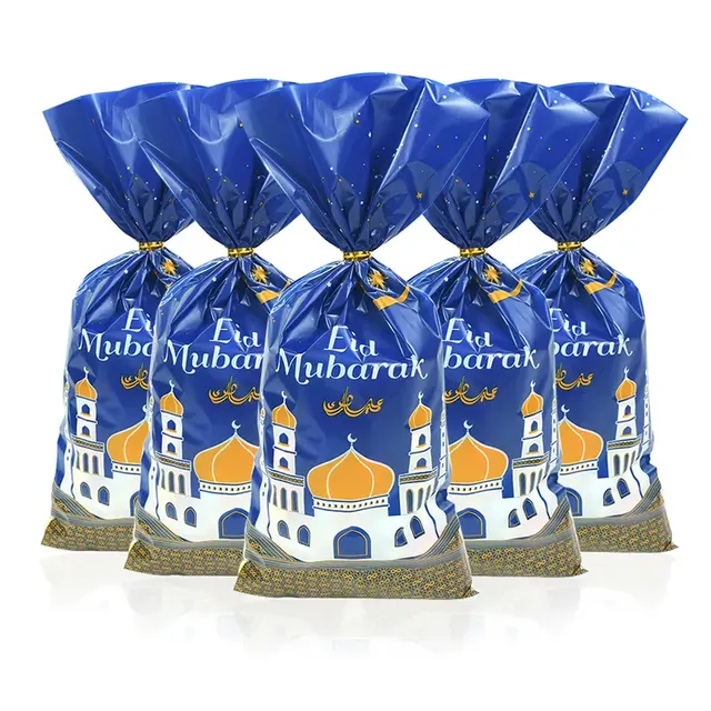 Eid Mubarak Goodie Bags - 50 pack Gift Bags - Habibi Heritage