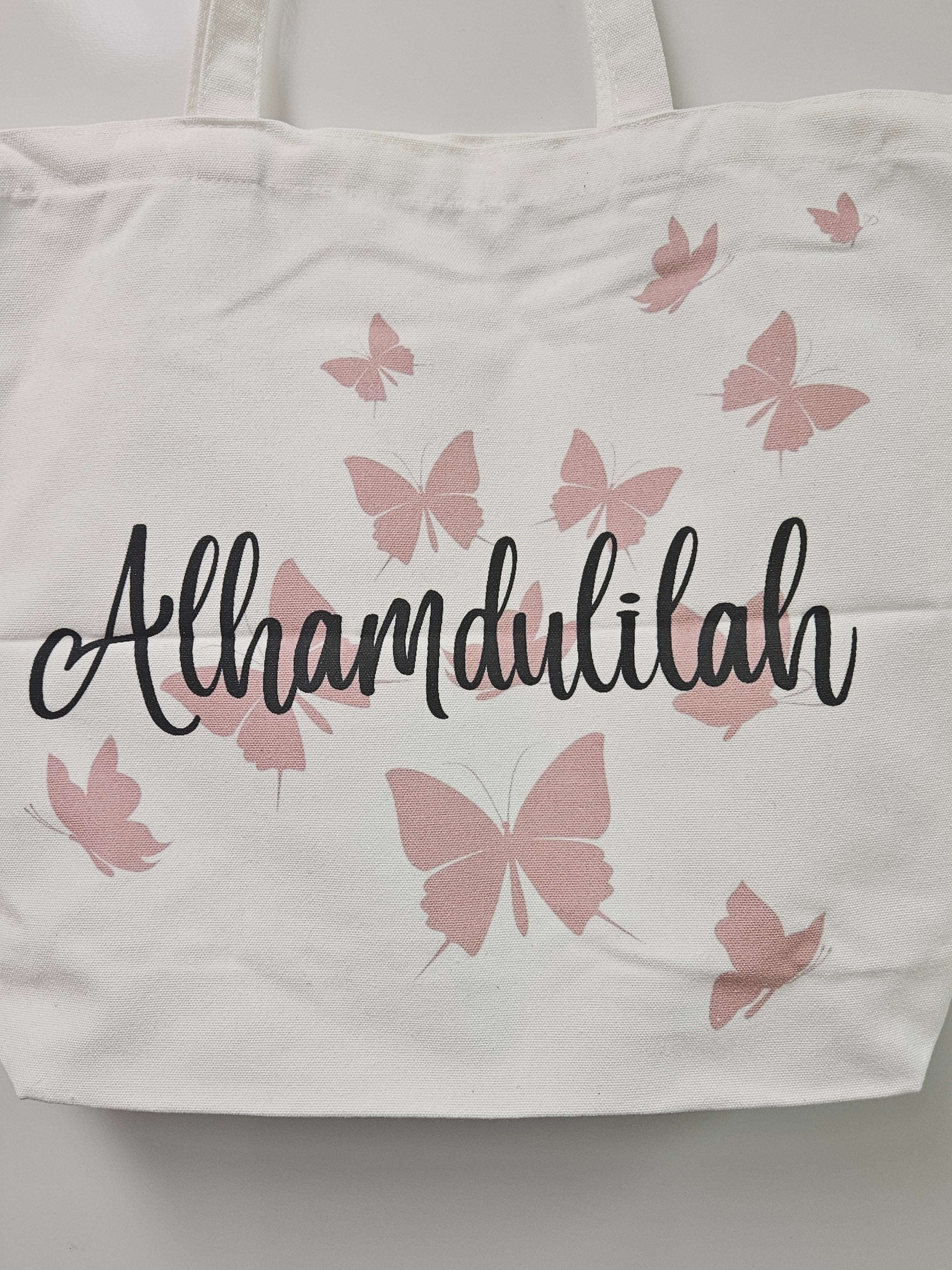 Alhamdulillah Canvas Tote Bag - Habibi Heritage