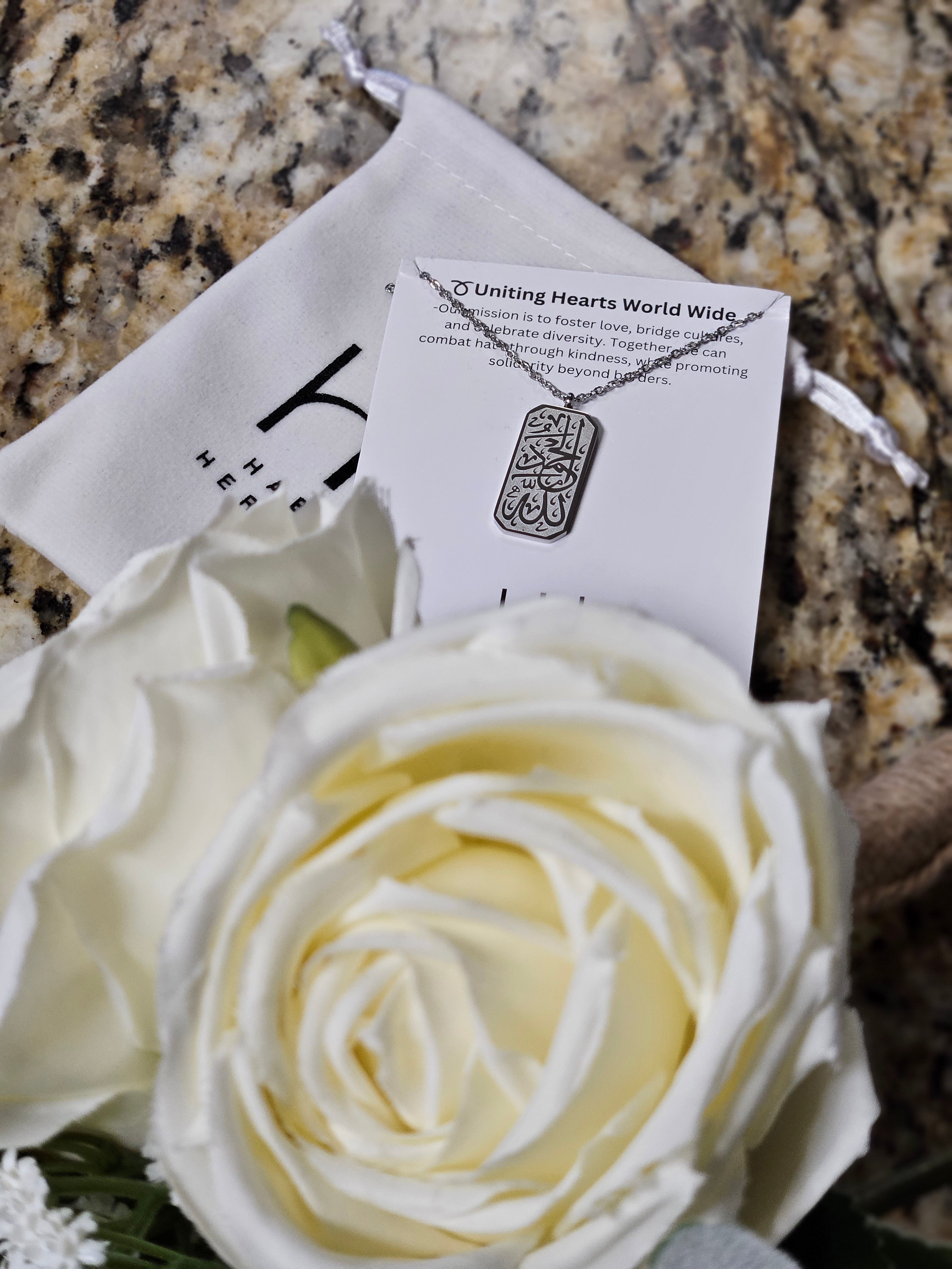 Alhamdulillah in Arabic Necklace - Habibi Heritage