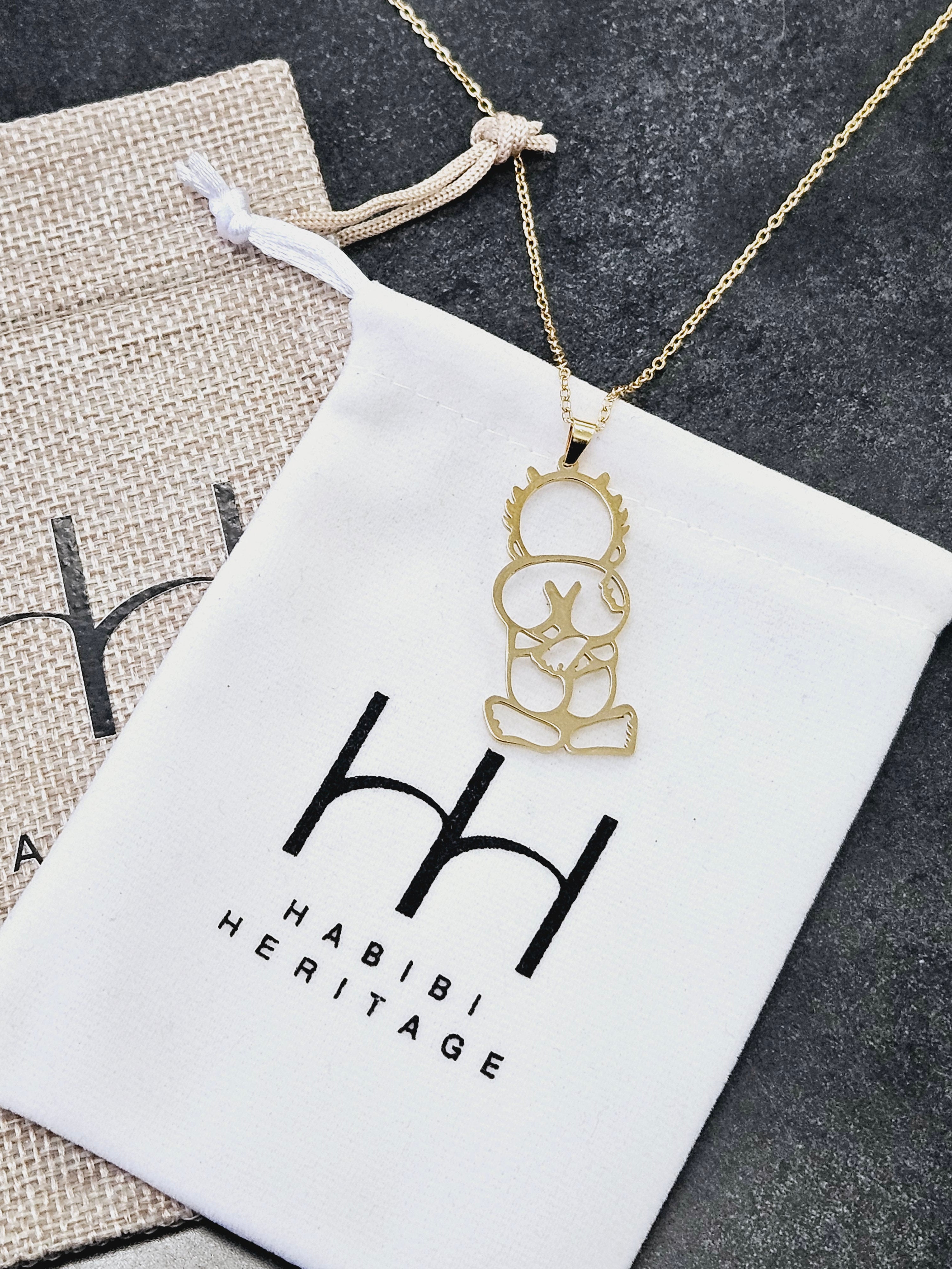 Handala Necklace - Habibi Heritage