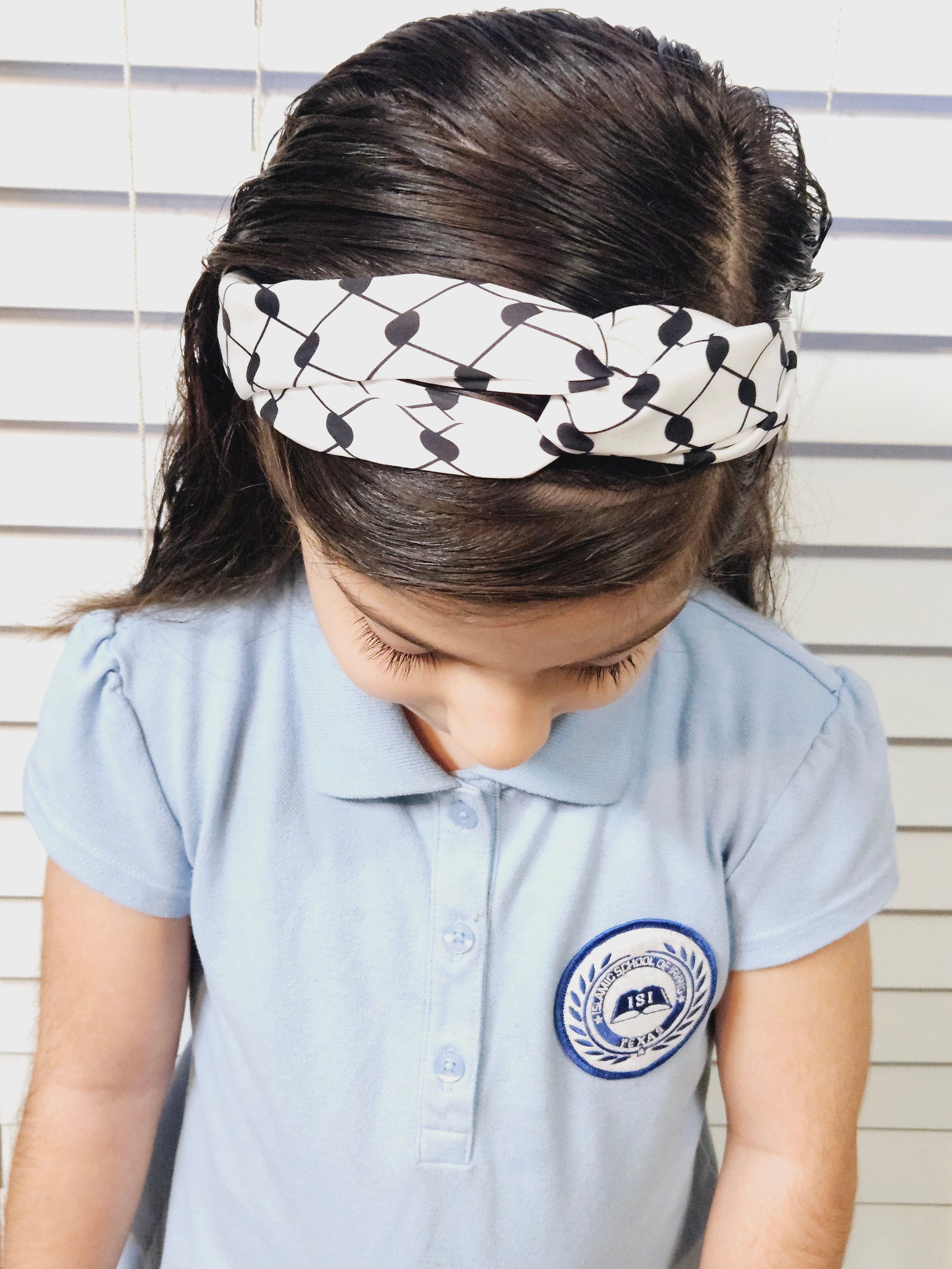 Keffiyeh Hatta Headband - Hair Wrap - Habibi Heritage