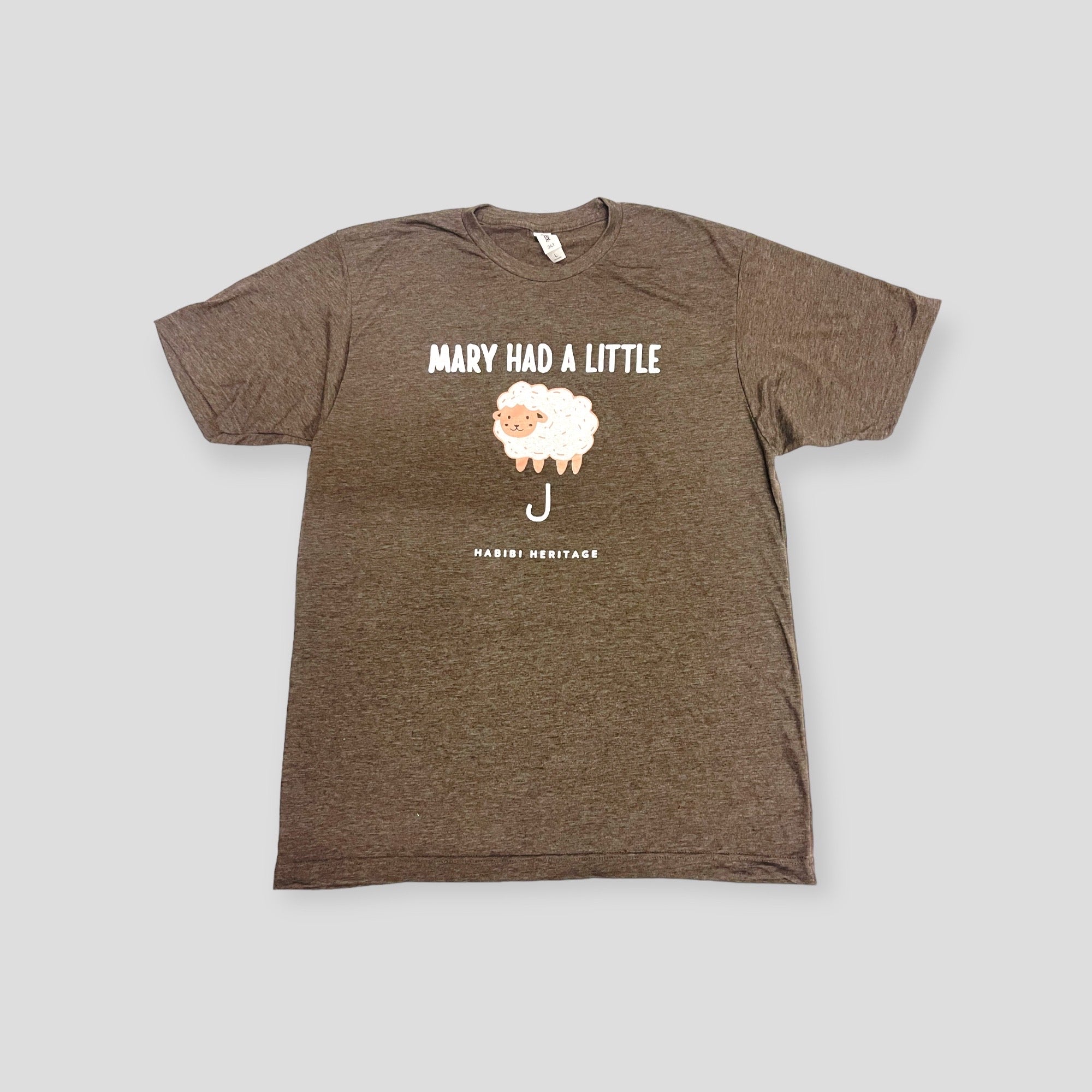 Mary Had A Little ﻝ (Lamb) T-shirt - Habibi Heritage