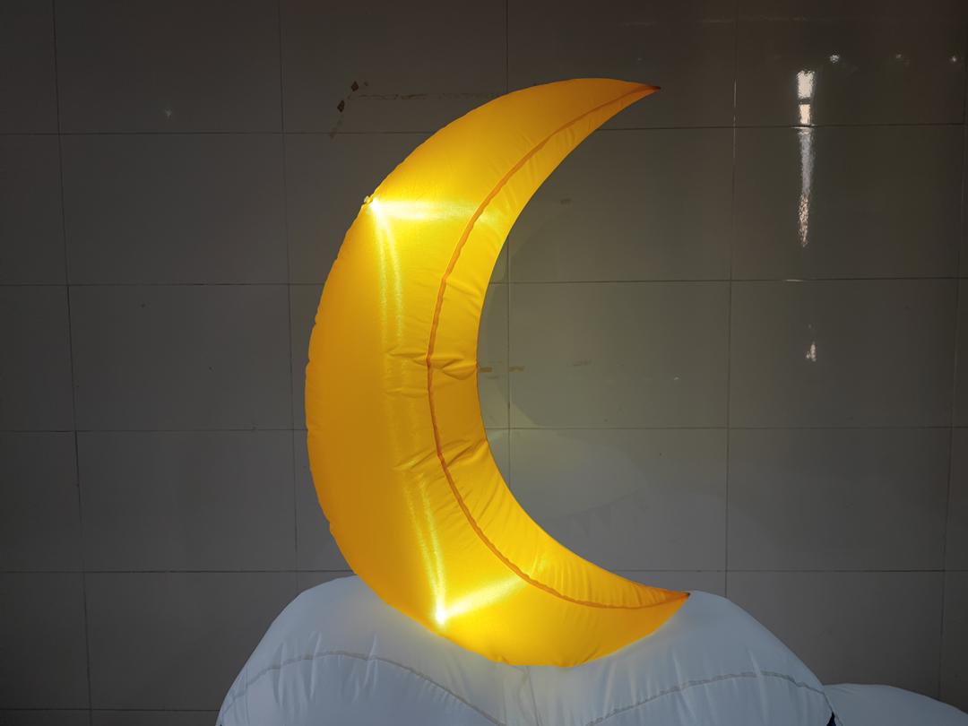 Ramadan Eid Mubarak Inflatable Double Sided Moon - Habibi Heritage