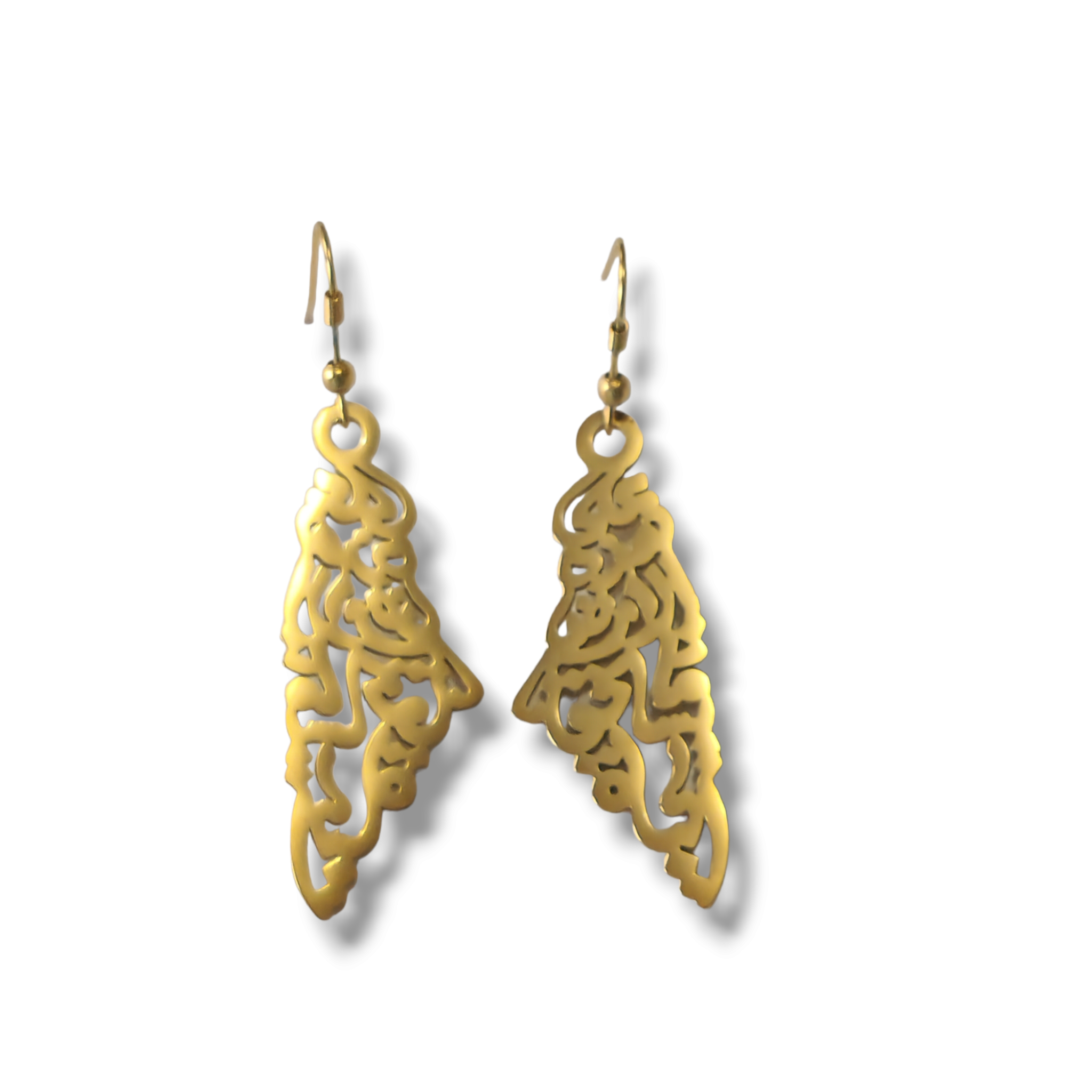 Palestine Earrings - The Palestinian land has what makes life worth living - Habibi Heritage