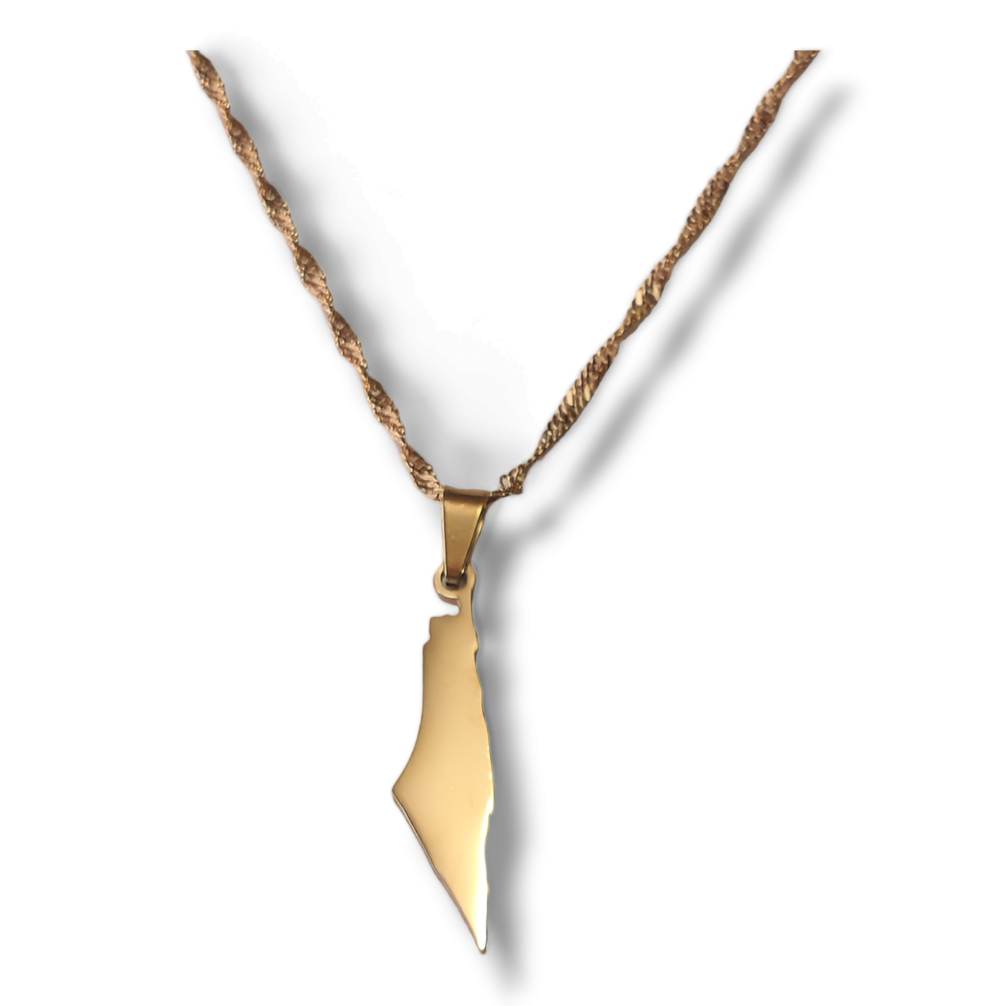 Palestine Necklace - Habibi Heritage
