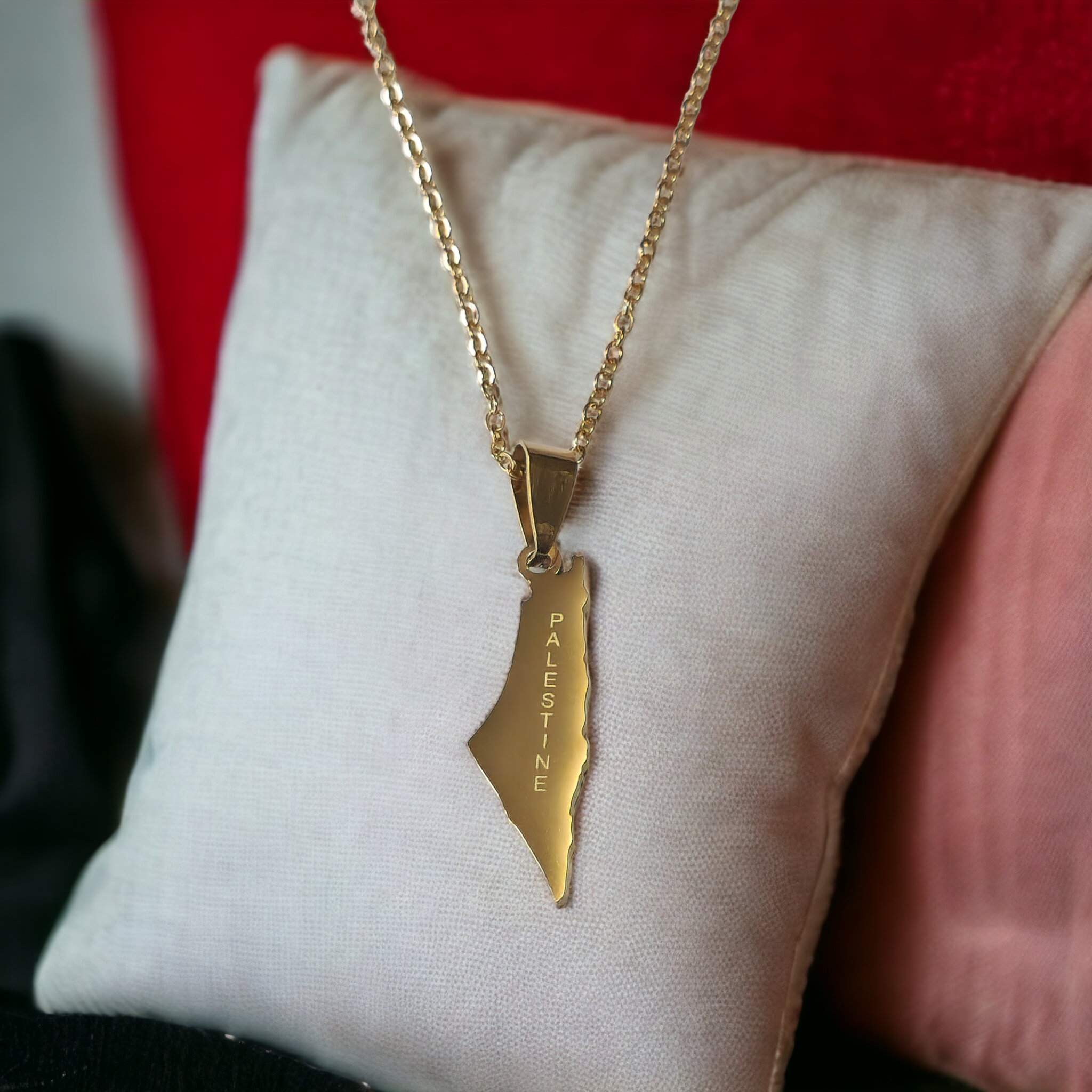 Palestine Necklace - Habibi Heritage