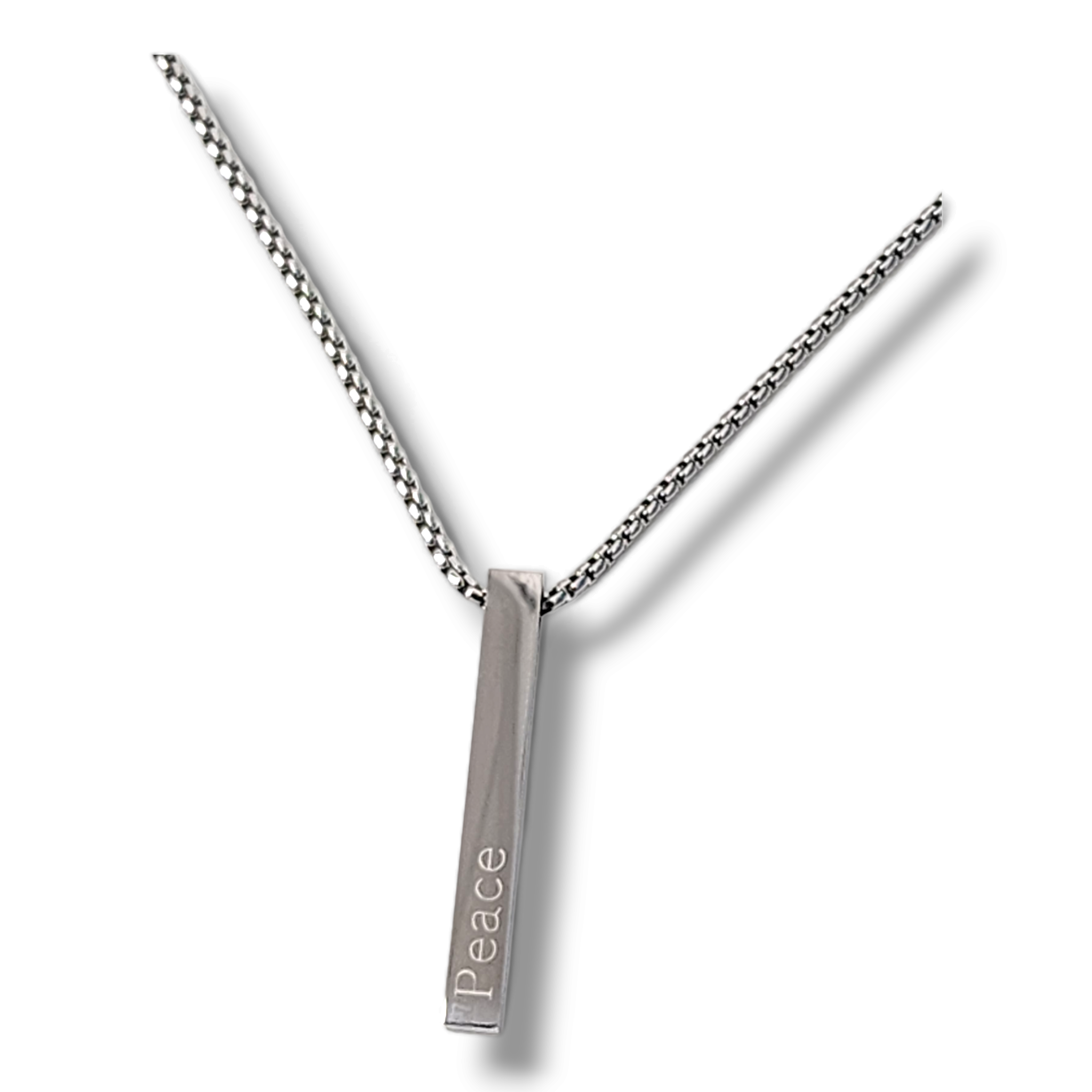 Peace سلام (Salaam) Bar Necklace - Habibi Heritage