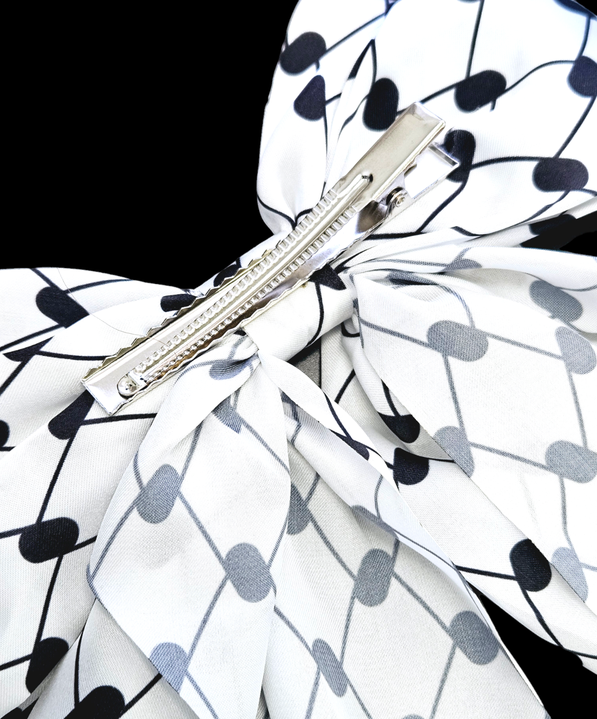 Keffiyeh Hatta Hair Accessories - Scrunchie Bow Headband Bonnet Long Bows - Habibi Heritage