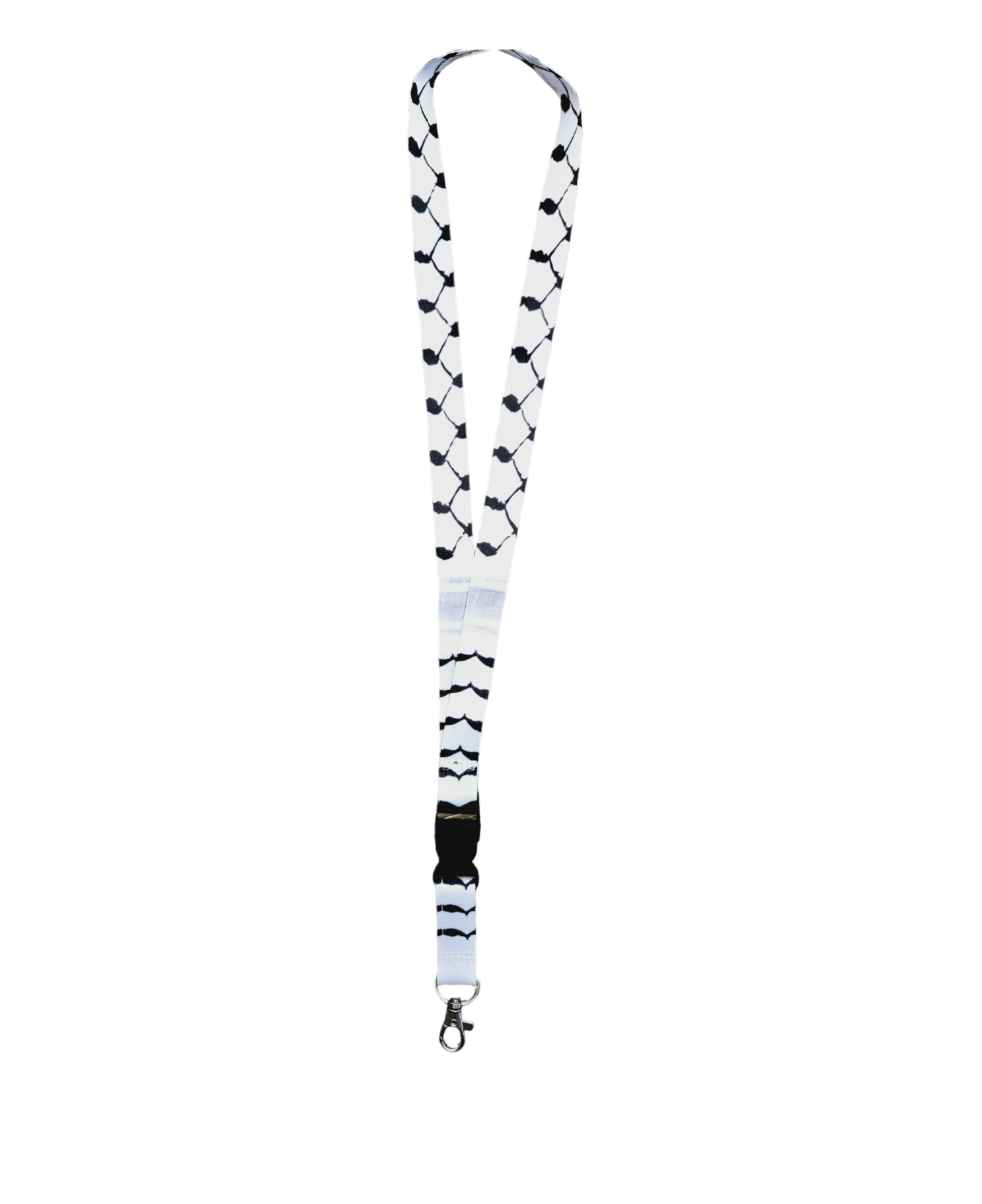 Lanyard - Palestine or Keffiyeh Key Holder / Badge Holder / ID Holder Lanyards