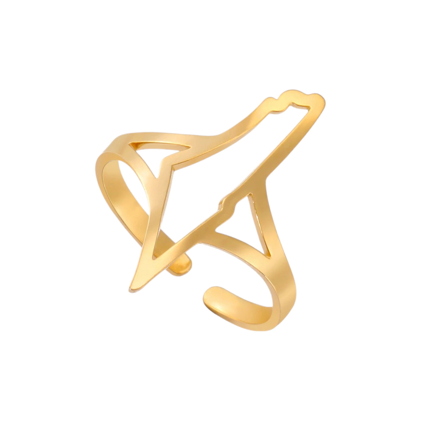 Palestine Hollow Ring Adjustable Size