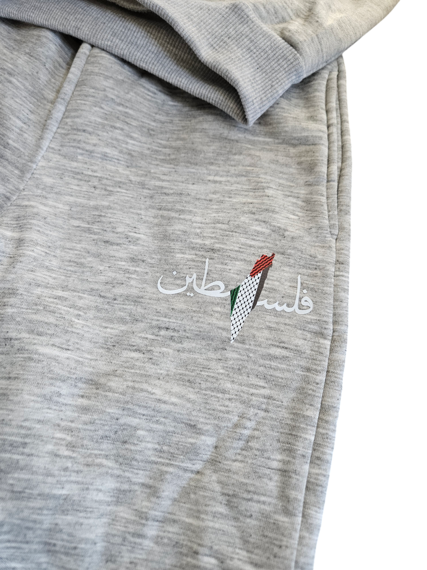 Palestine kids sweatpants set zipper hoodie and pants