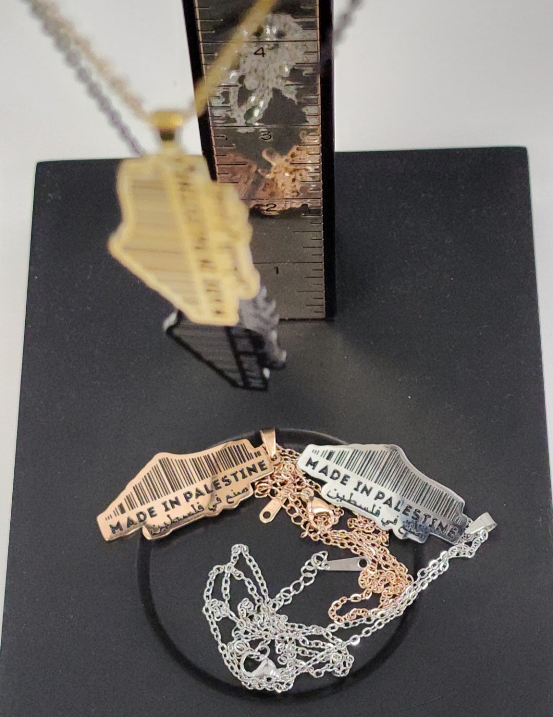 Made in Palestine Necklace - Habibi Heritage