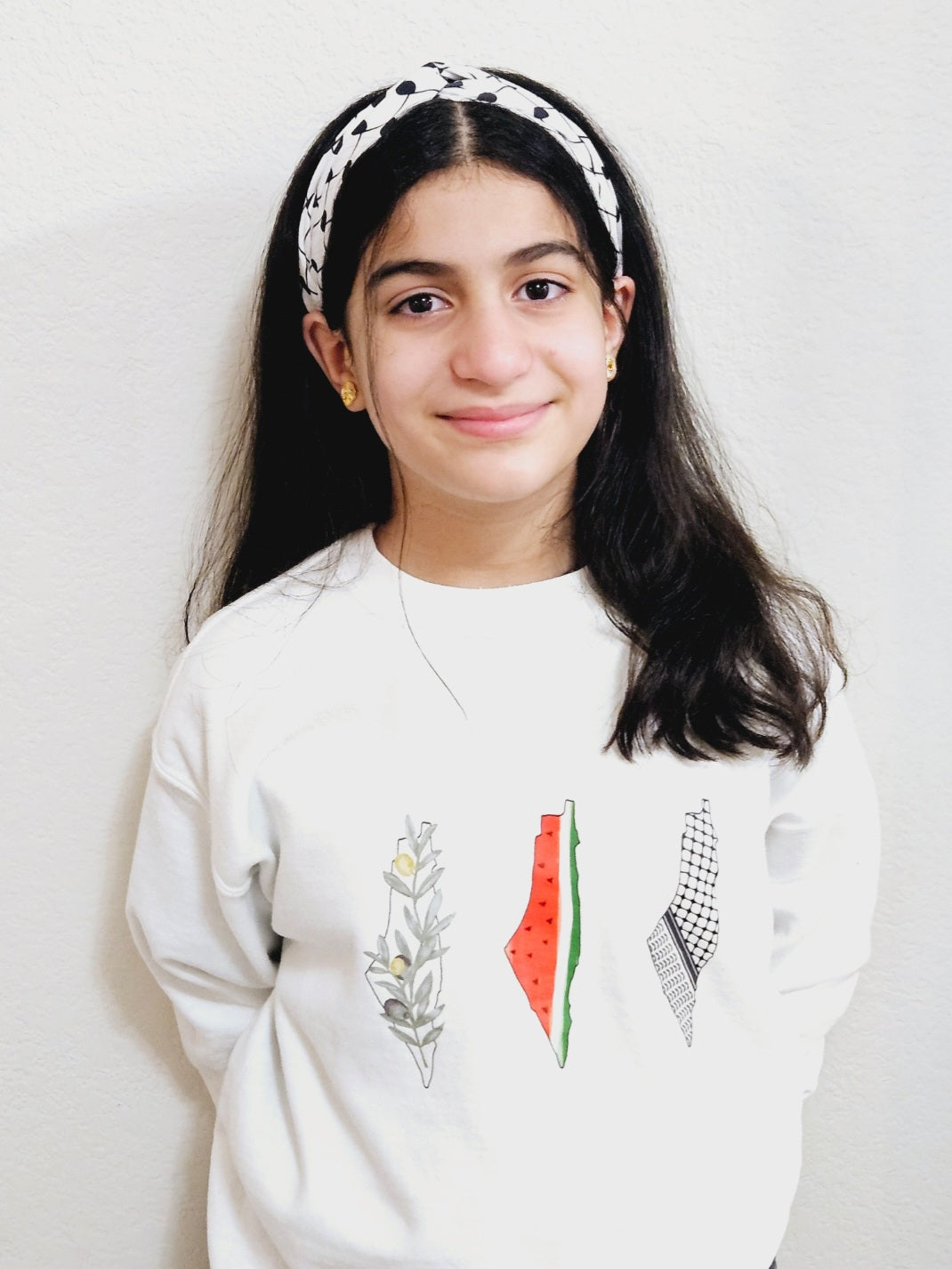 Keffiyeh Hatta Headband - Hair Wrap - Habibi Heritage