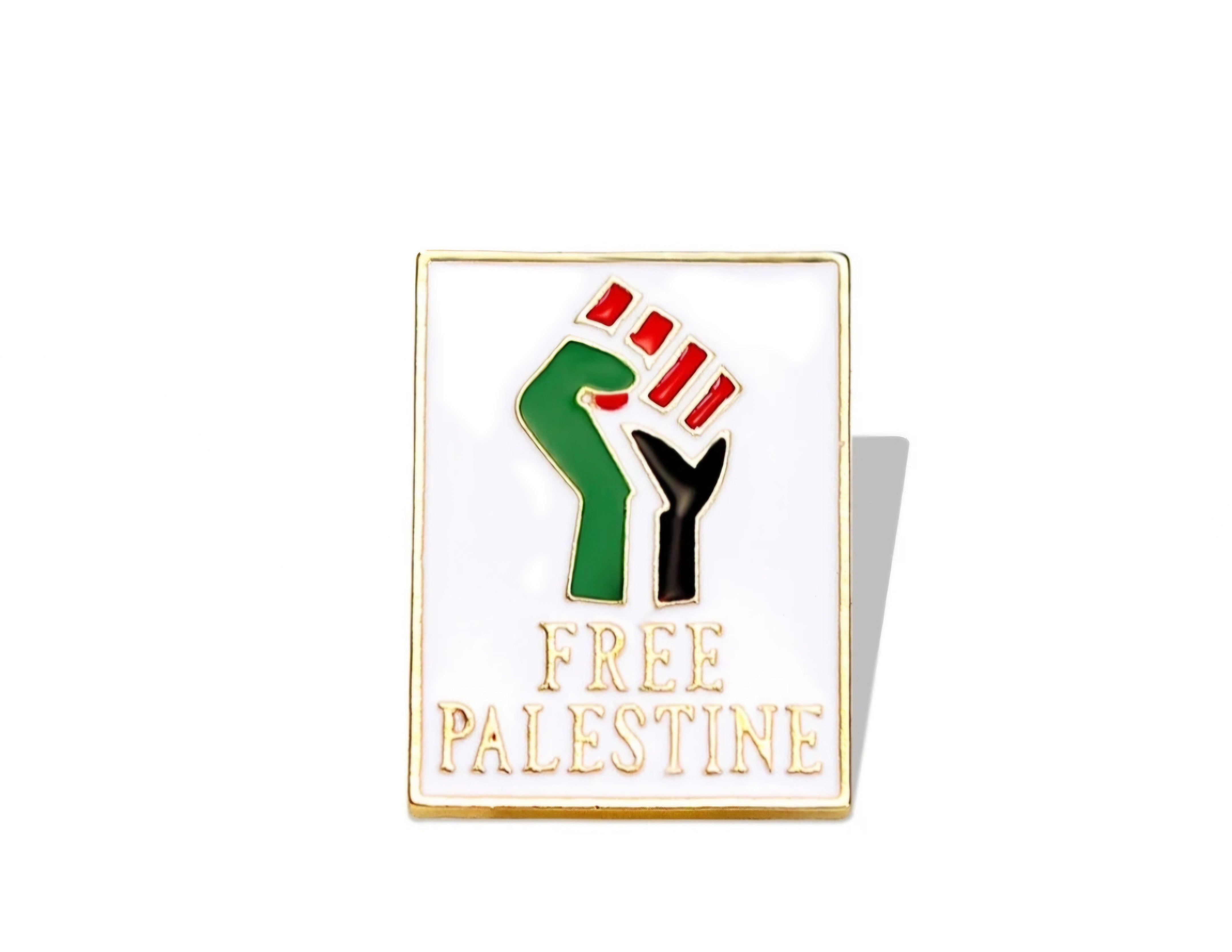 Palestinian Themed Pins / Lapels Stainless Steel Keffiyeh Handala Palestine Flag Pin