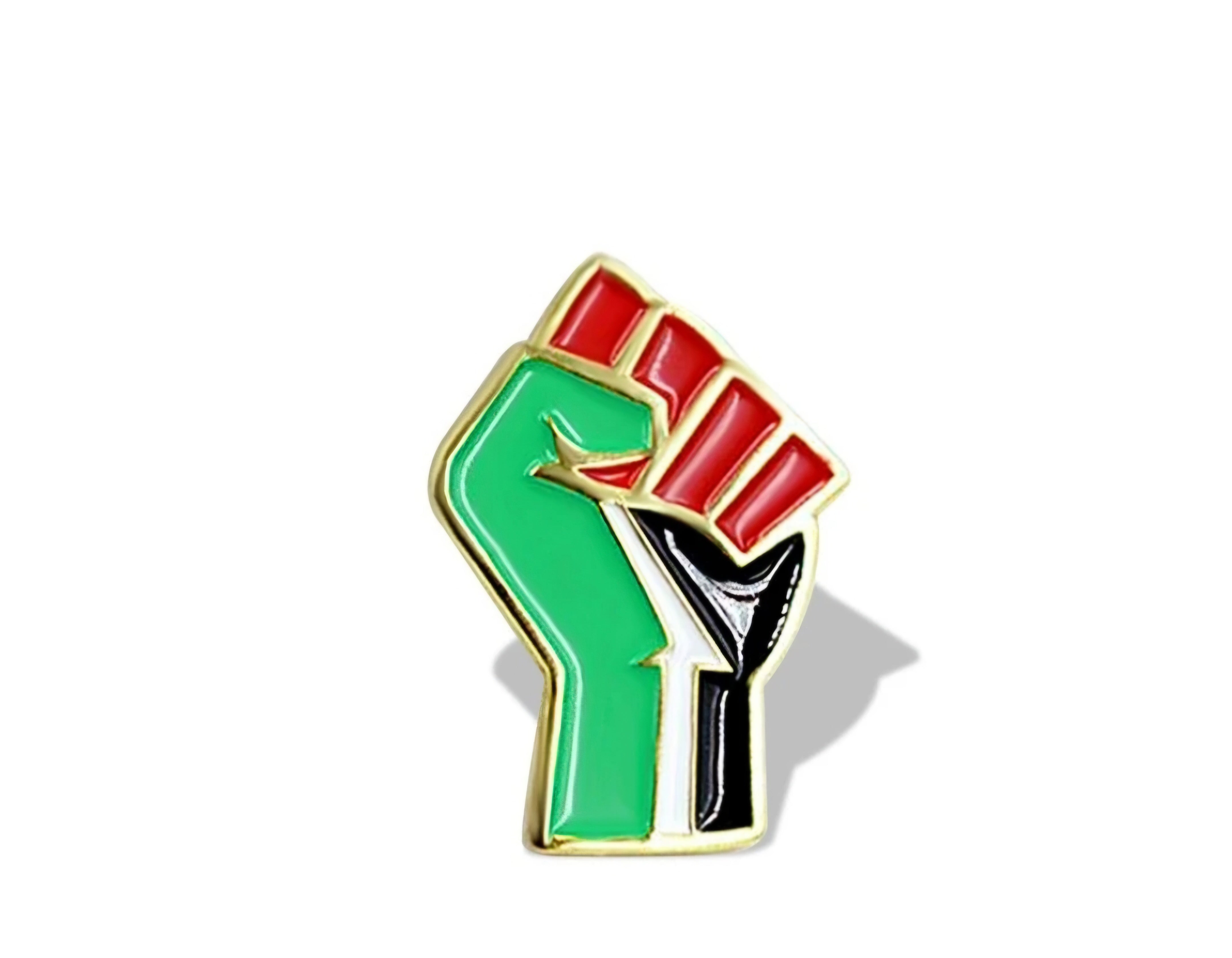 Palestinian Themed Pins / Lapels Stainless Steel Keffiyeh Handala Palestine Flag Pin