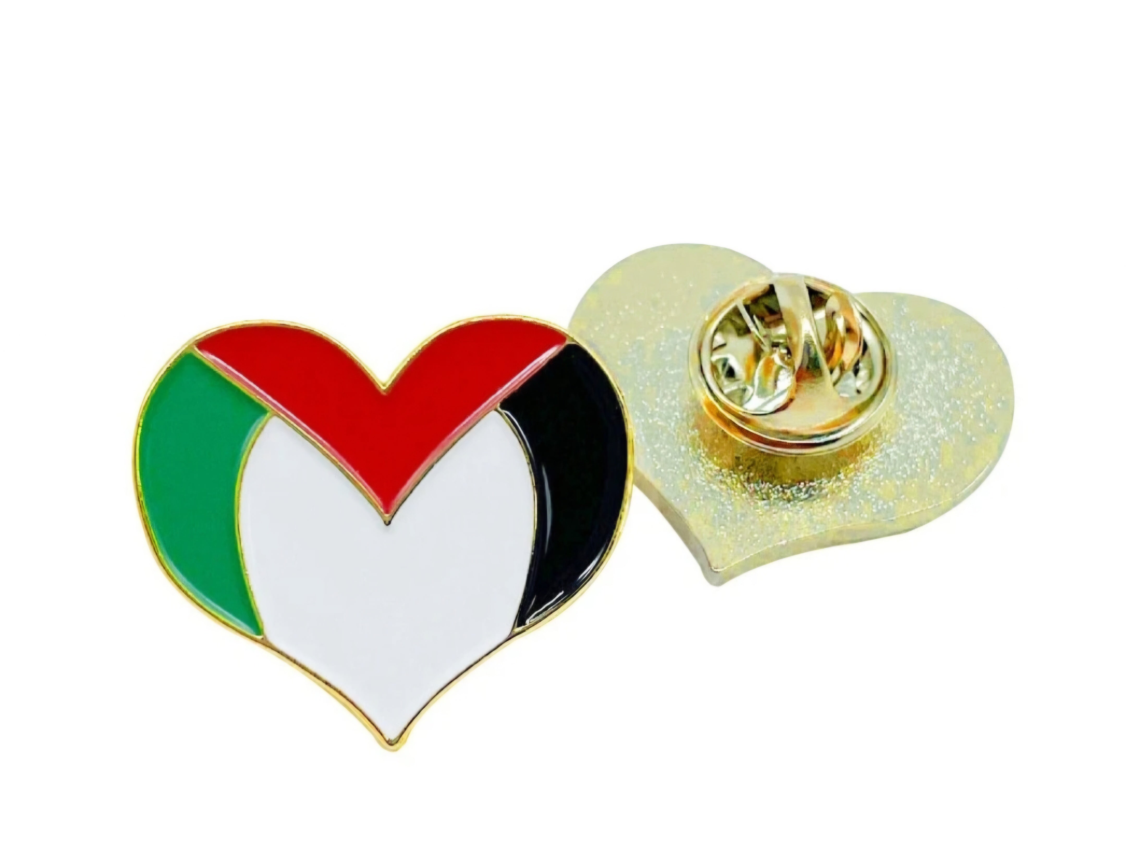 Palestinian Themed Pins / Lapels Stainless Steel Keffiyeh Handala Palestine Flag Pin