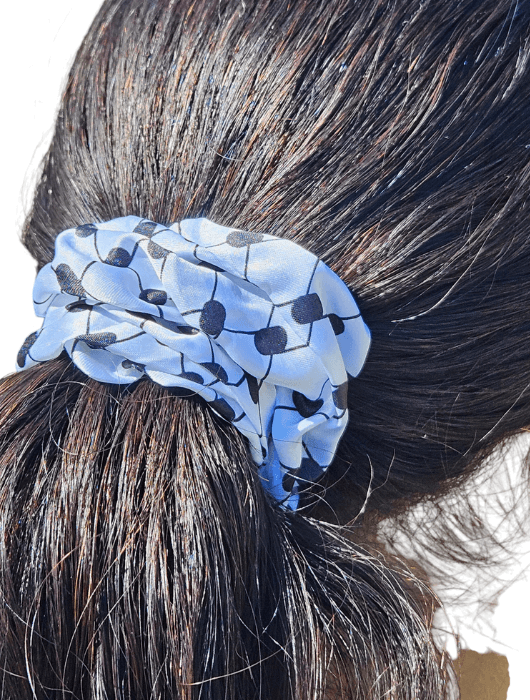 Keffiyeh Hatta Scrunchie Hair Tie Accessory