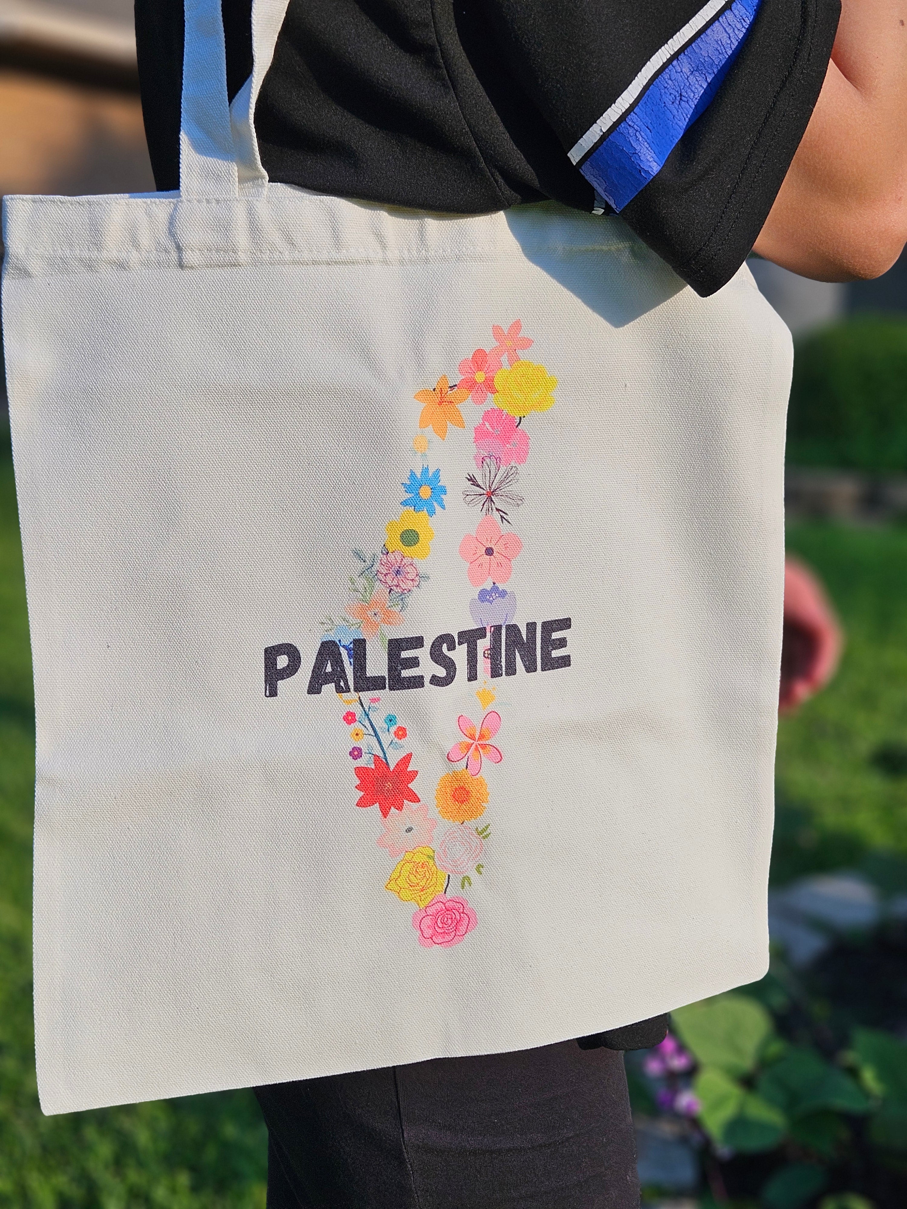 Palestine Canvas Tote Bags - 6 Unique Styles to Choose From
