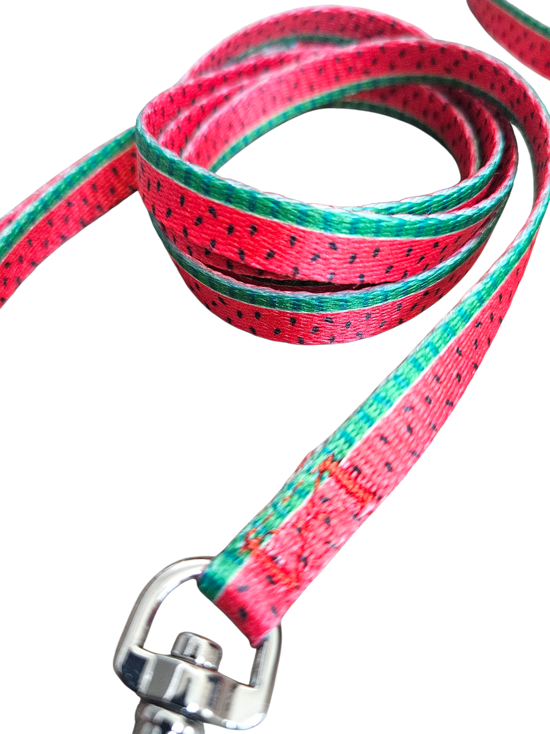 Cat Harness & Leash Set - Watermelon and Keffiyeh Pattern