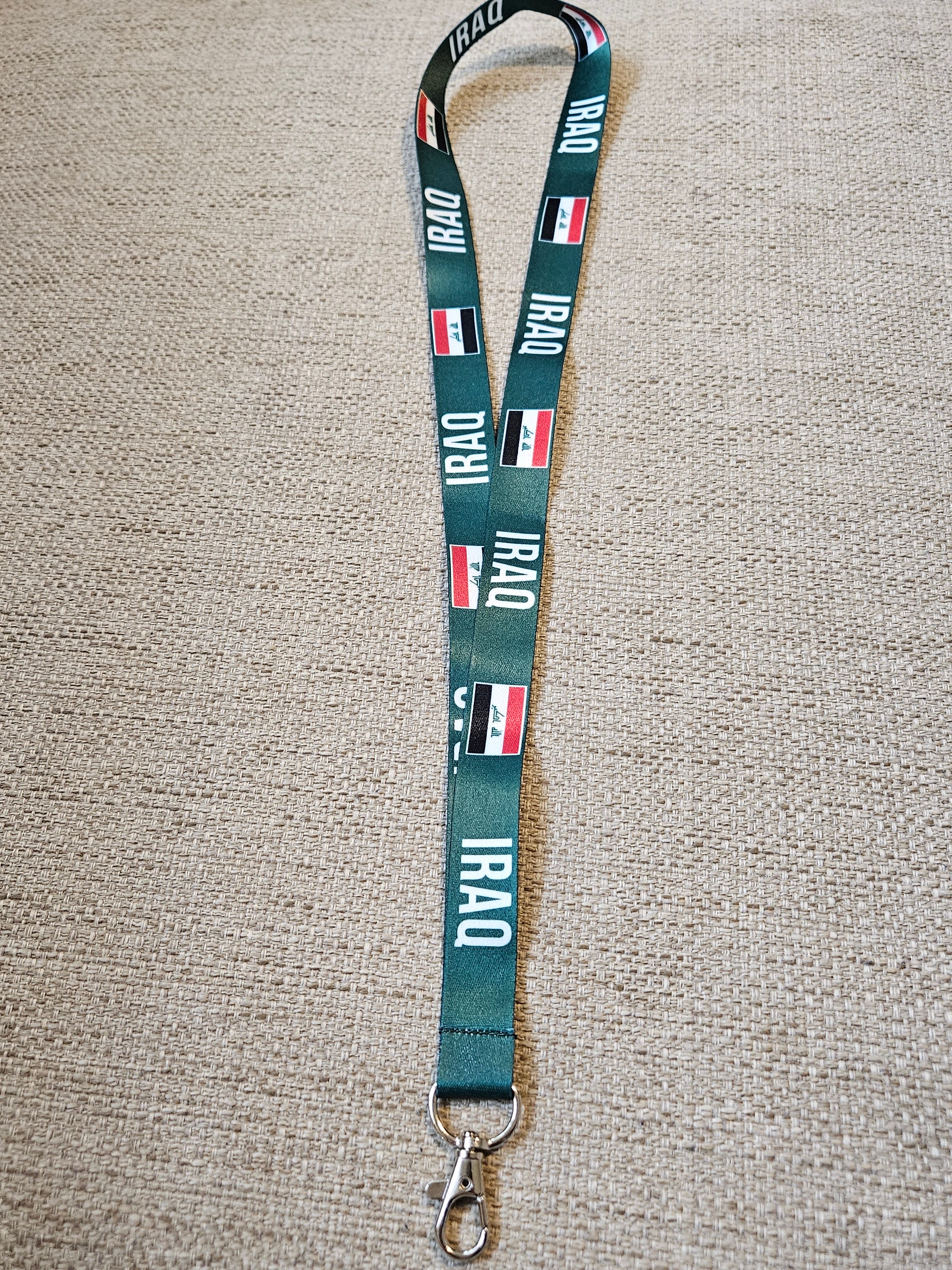 Lanyard - Country Key Holder / Badge Holder / ID Holder - Habibi Heritage