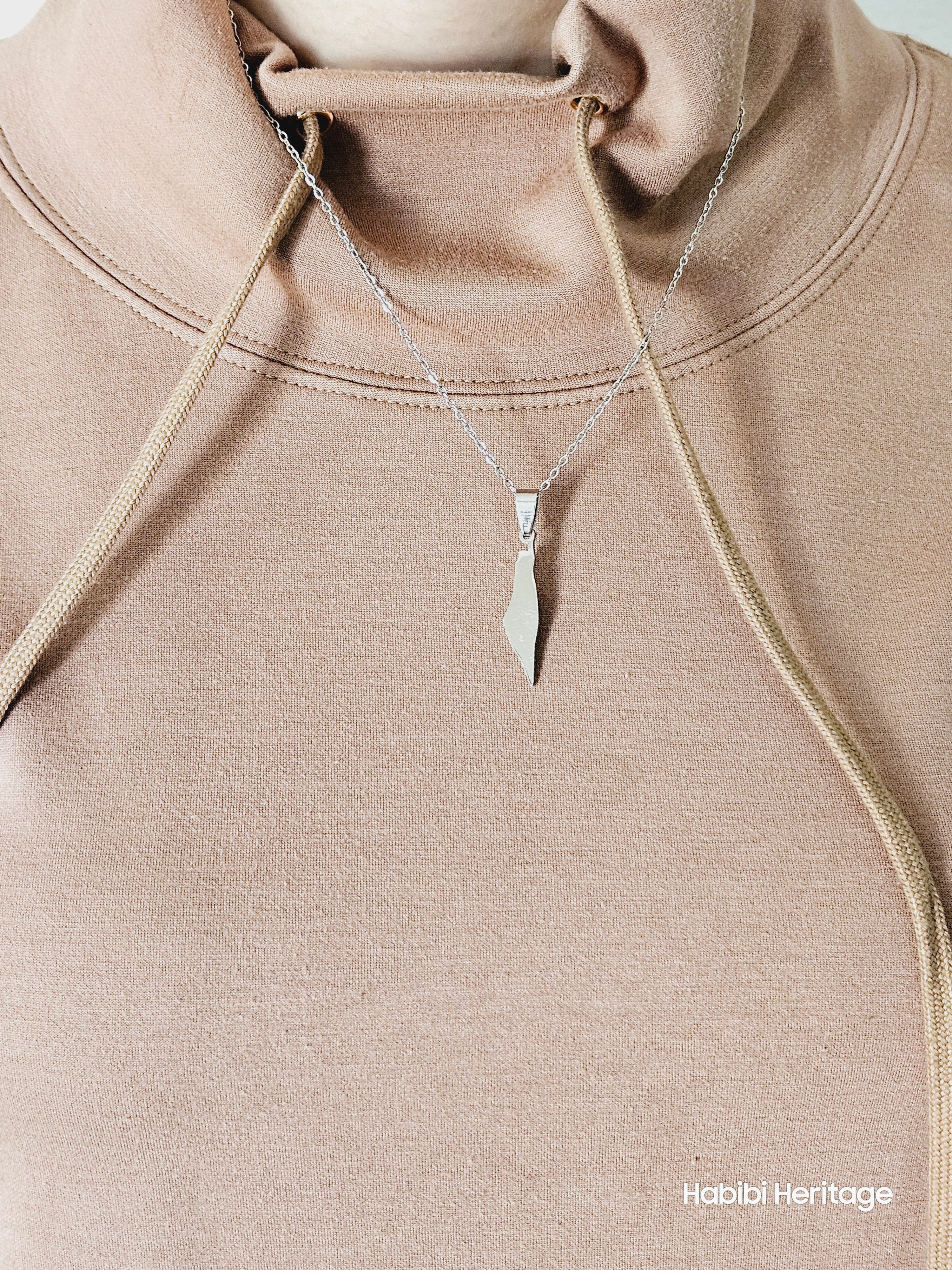 Palestine Necklace - Habibi Heritage