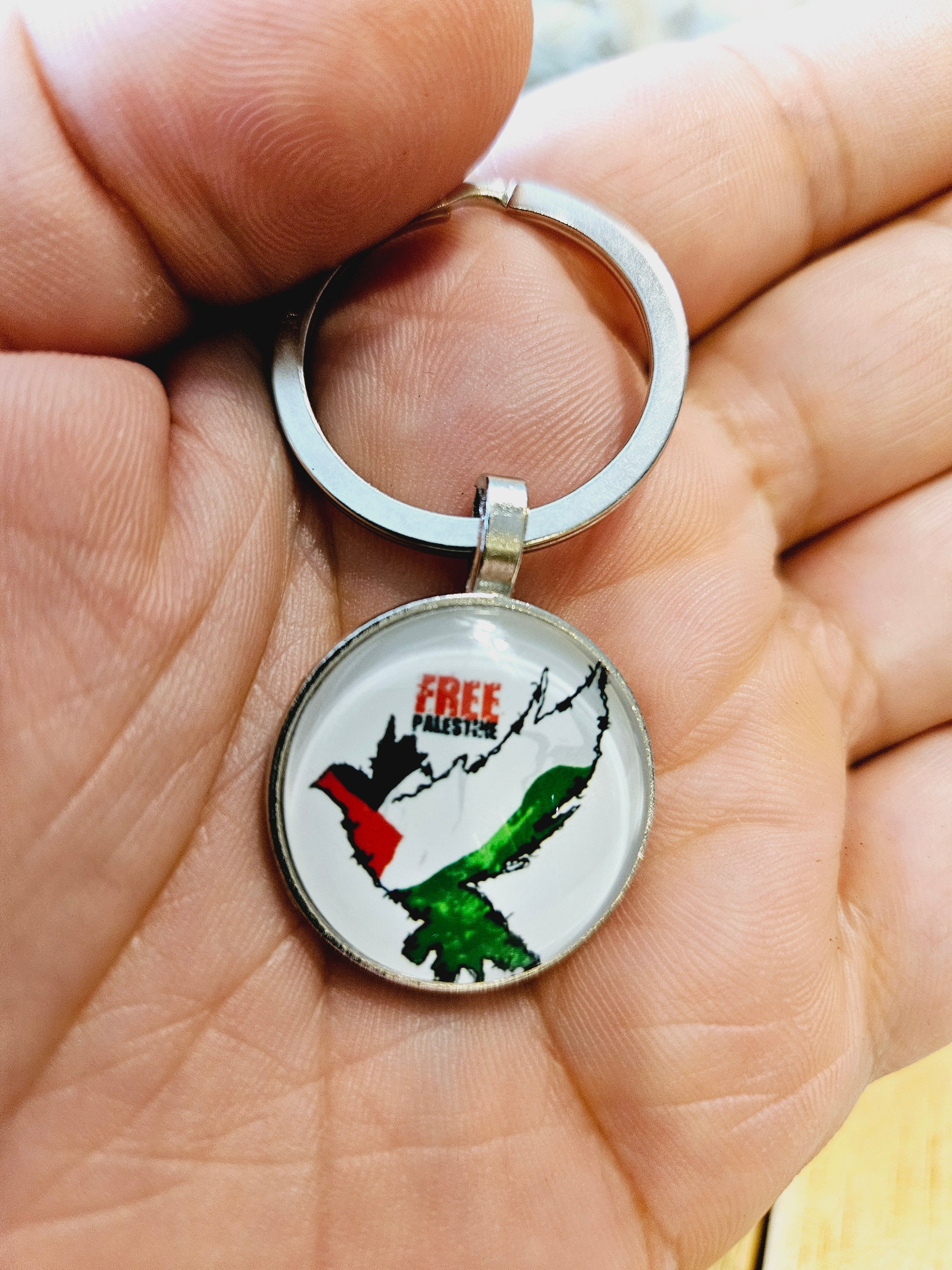 Palestine Keychain