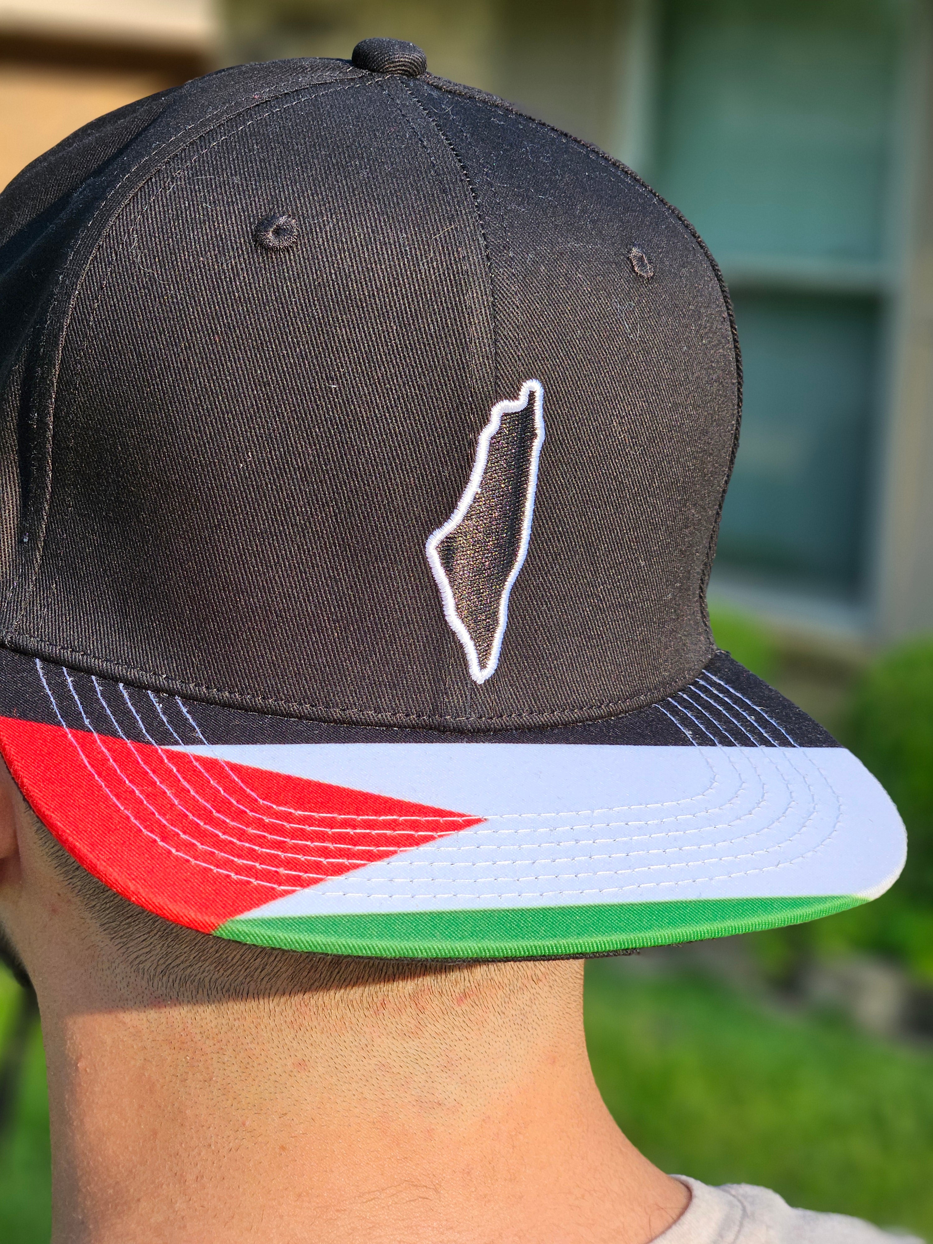 Palestine Hat Snapback Baseball Embroidered Hat
