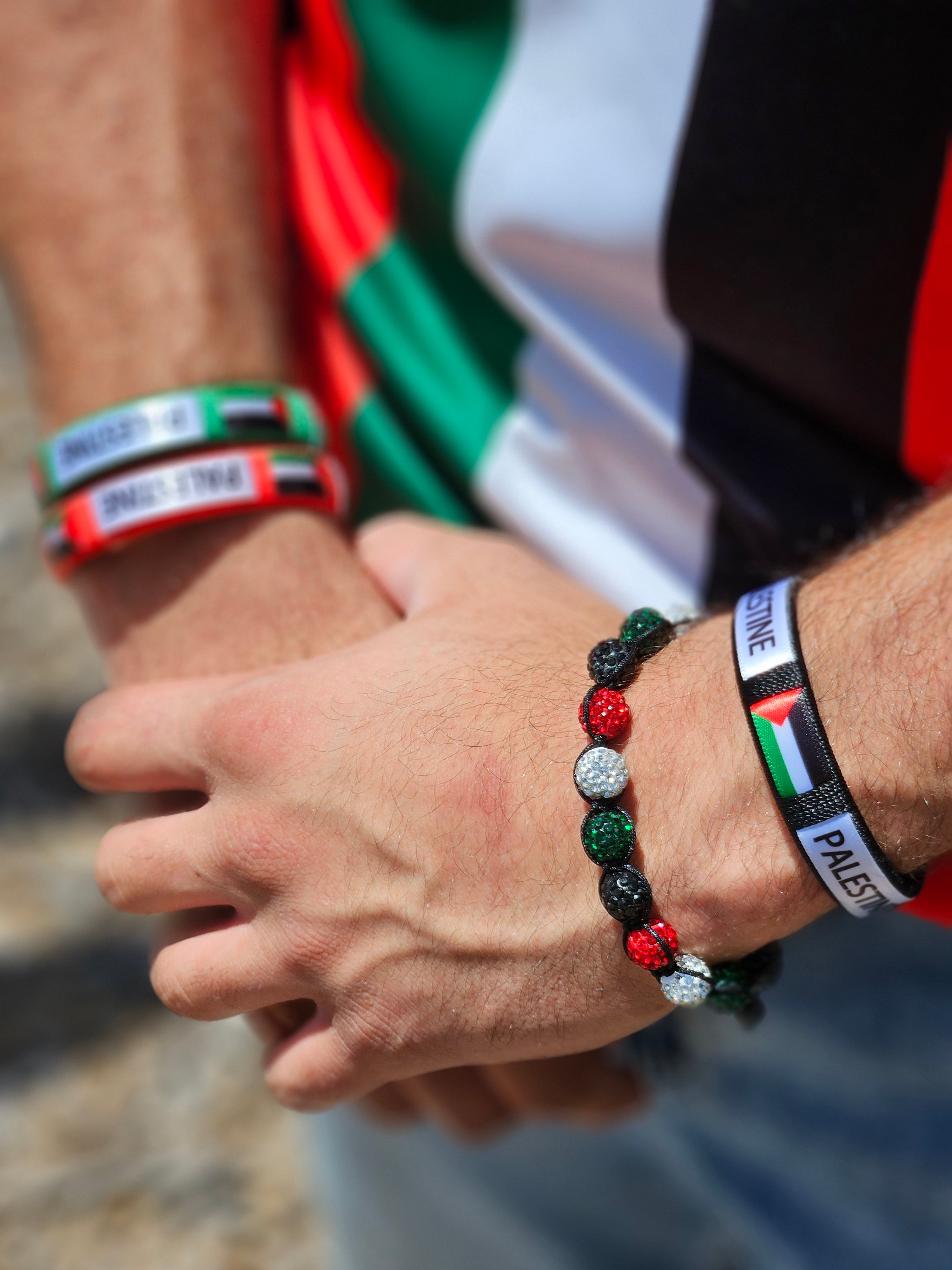 Palestine Open Wristband Bracelet