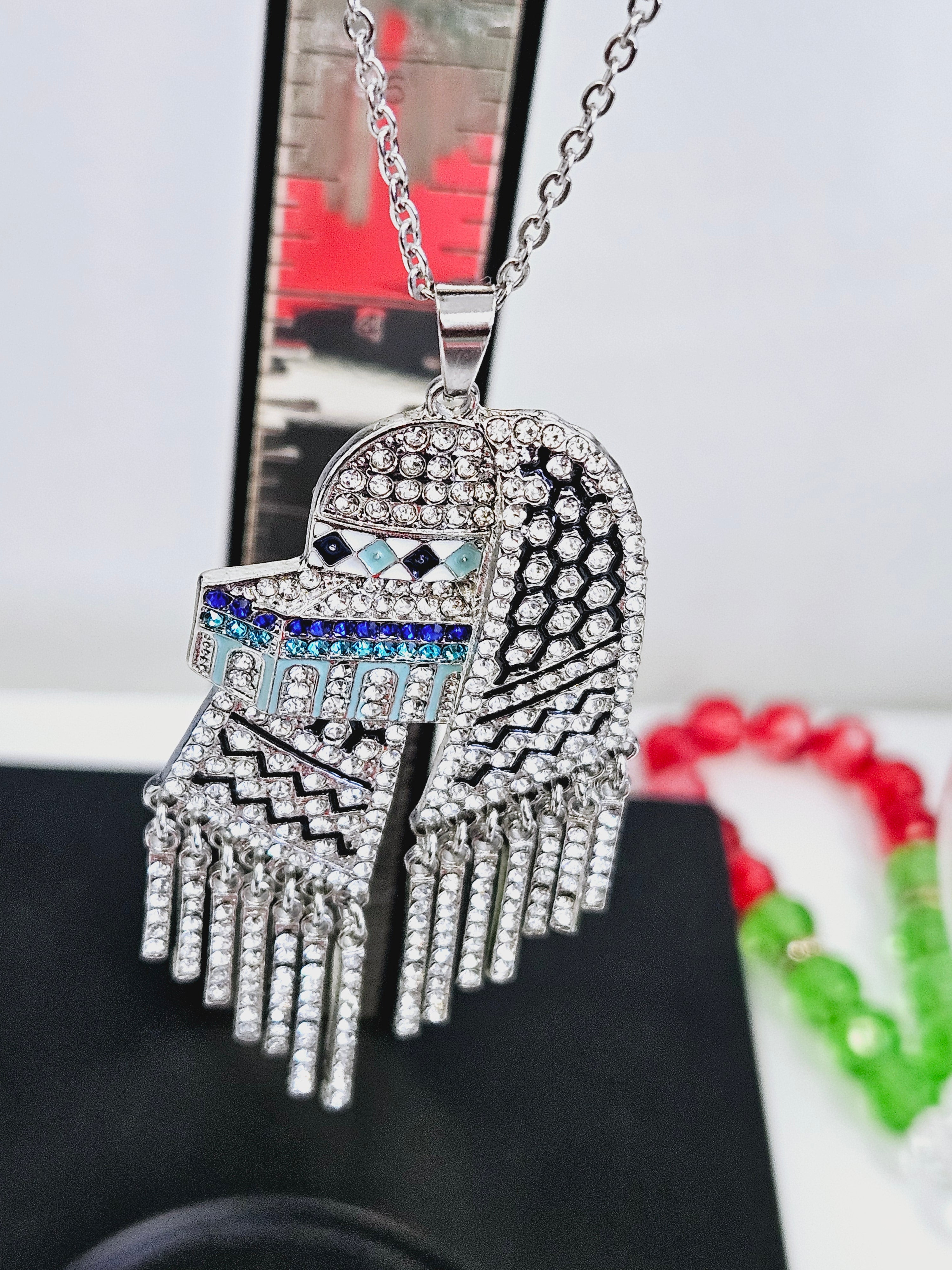 Aqsa Keffiyeh Necklace - Habibi Heritage