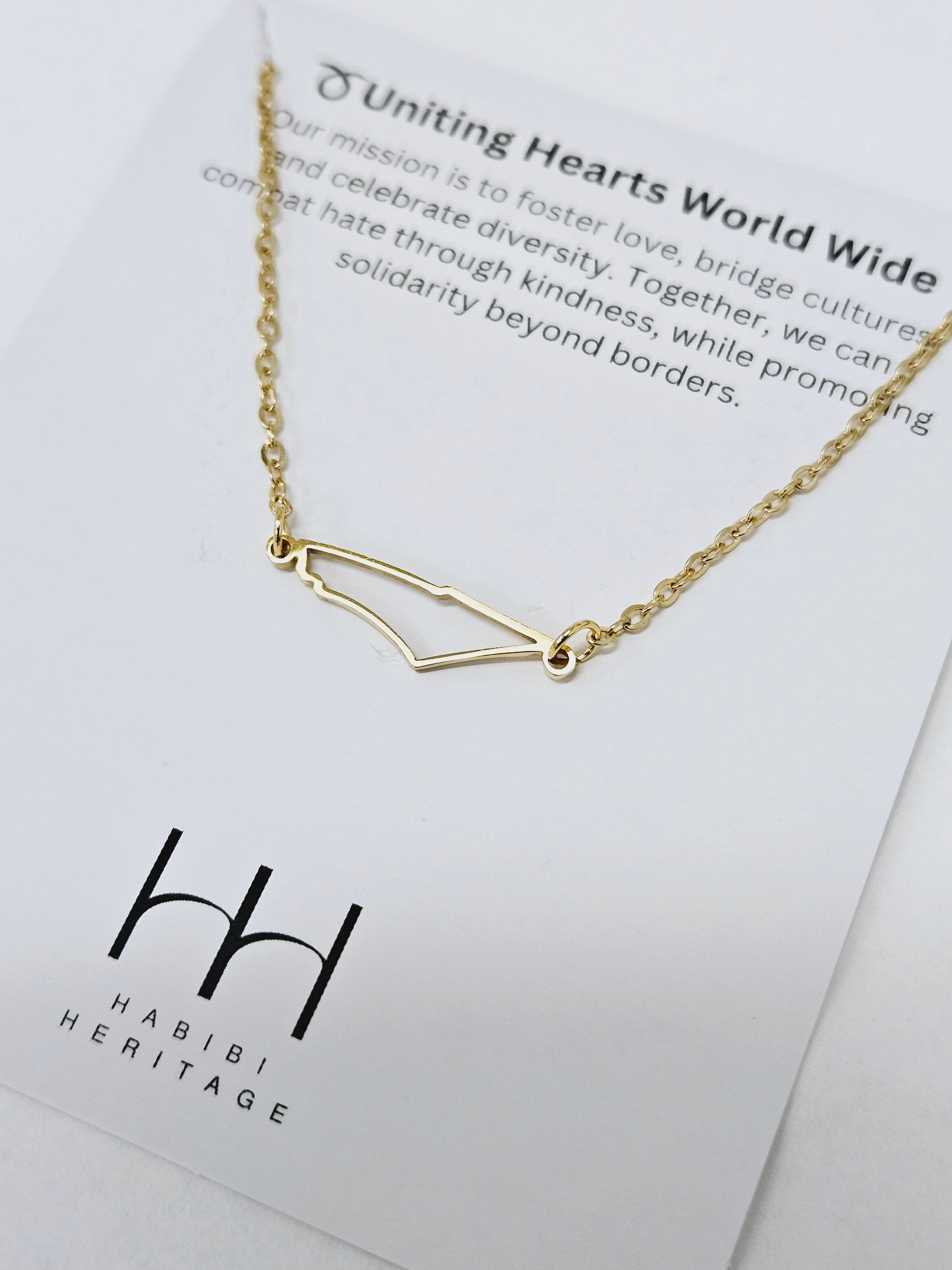 Palestine Map Bracelet - Habibi Heritage