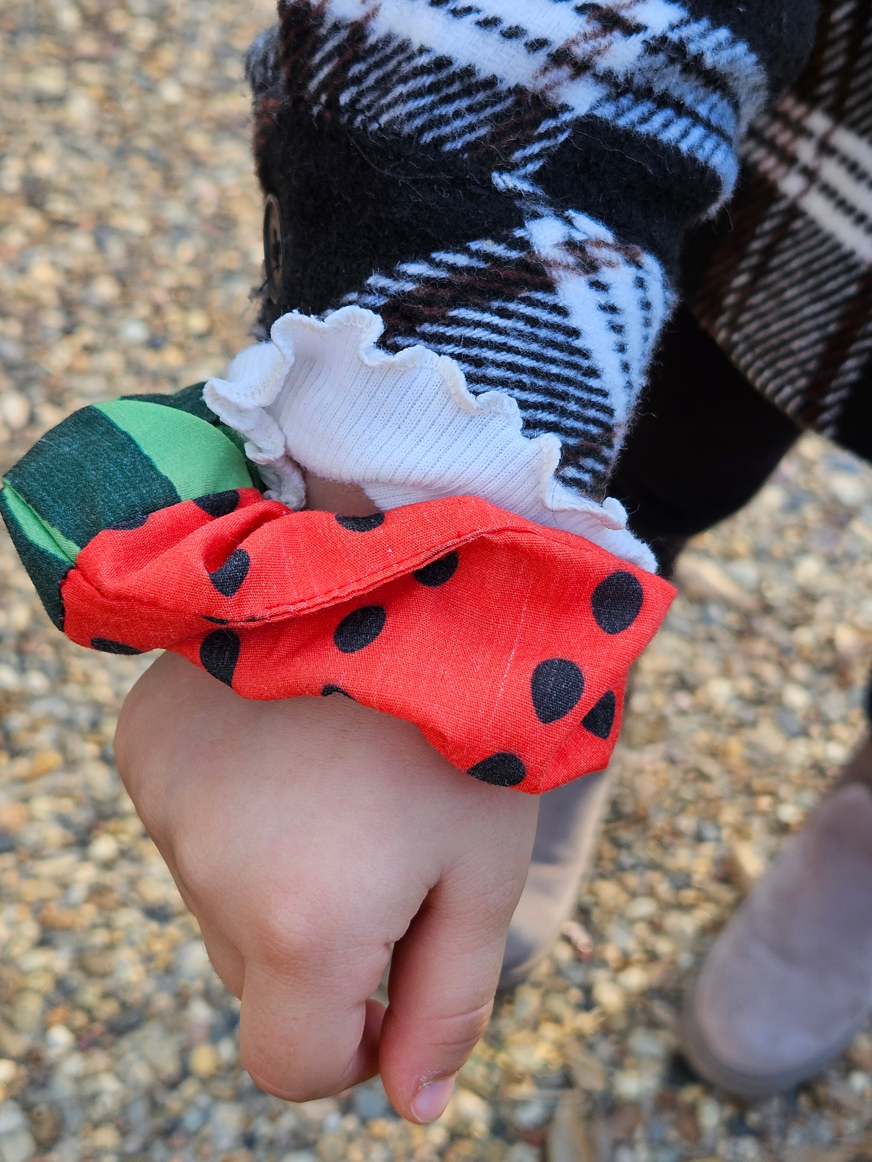 Watermelon Scrunchie or Headband - Habibi Heritage