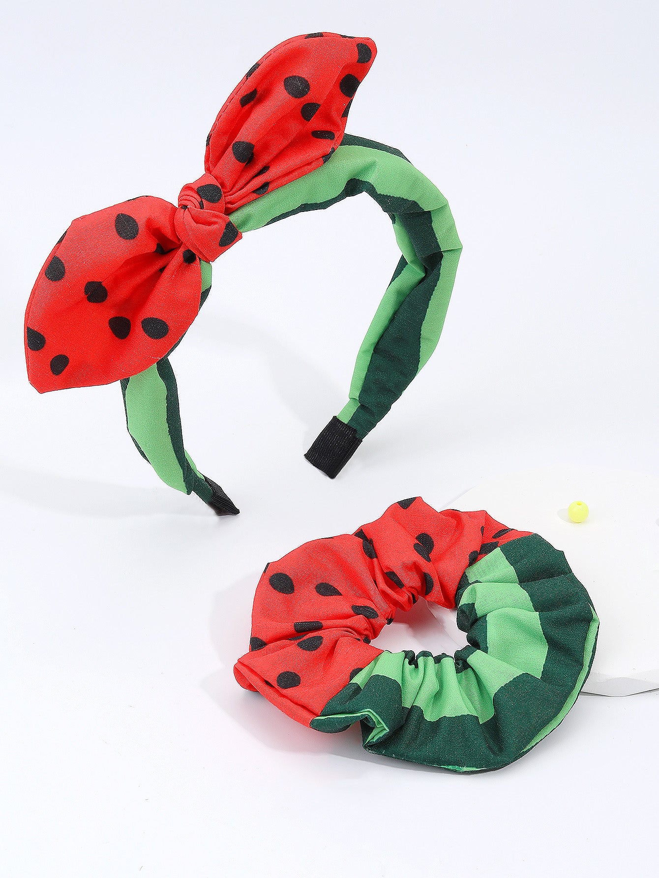 Watermelon Scrunchie or Headband - Habibi Heritage