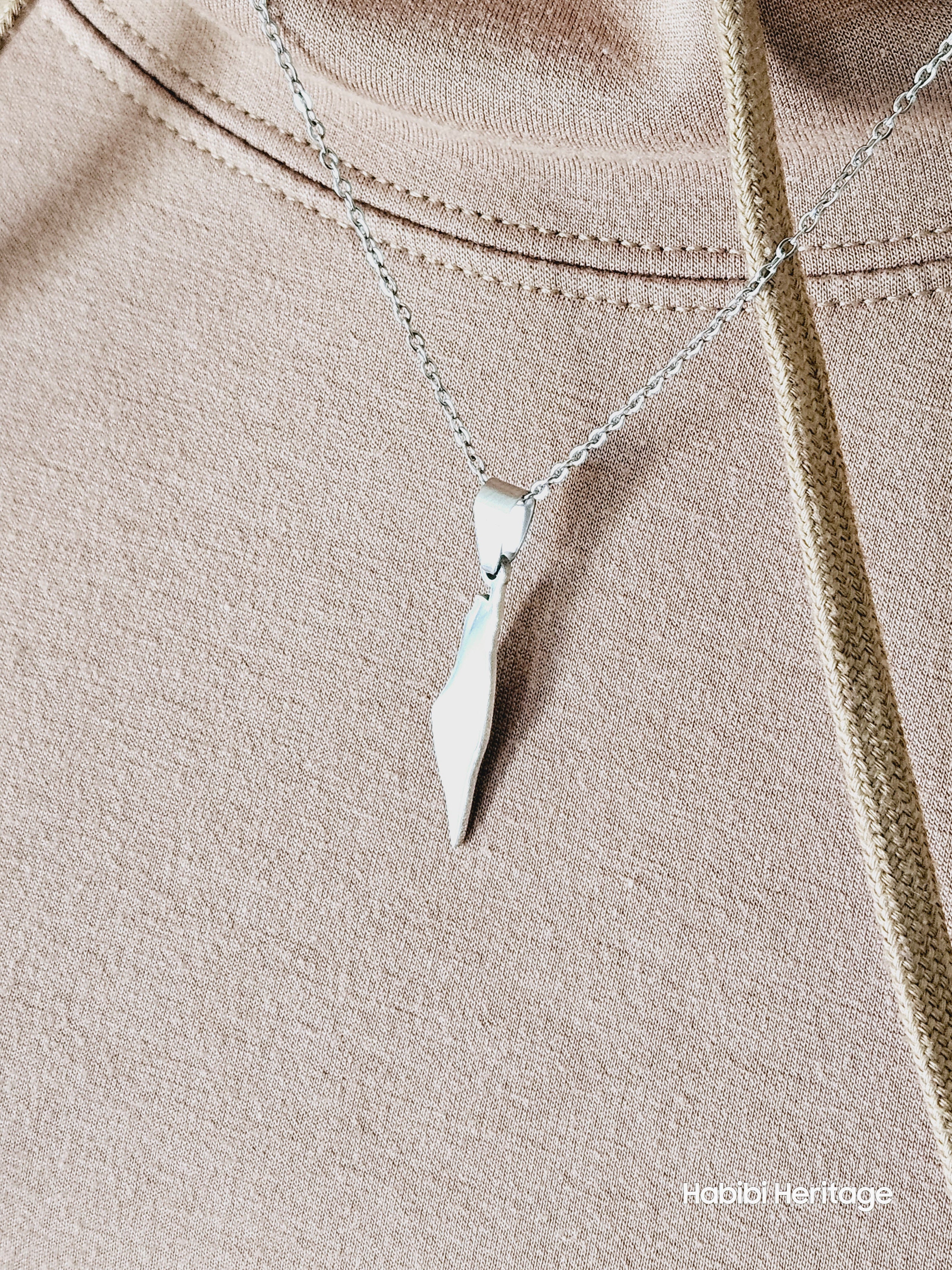 Palestine Necklace - Habibi Heritage