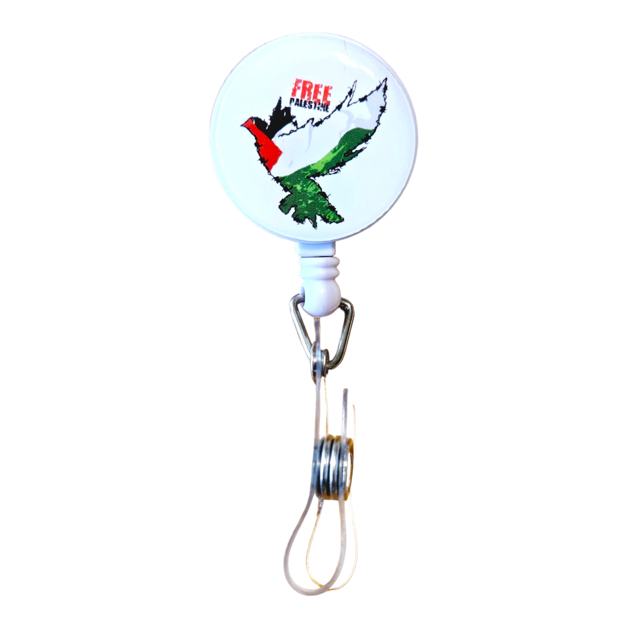 Palestine Retractable Badge Holders ID Card Holder Reels