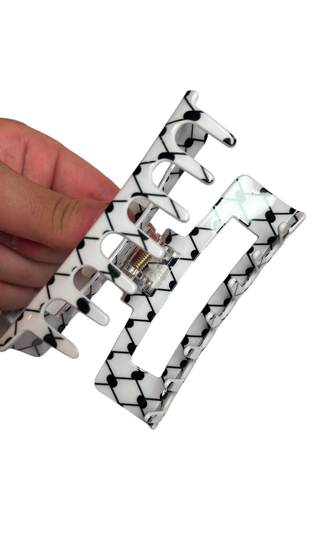 Keffiyeh Hair Clip Large Hatta kufiya Hair Claw