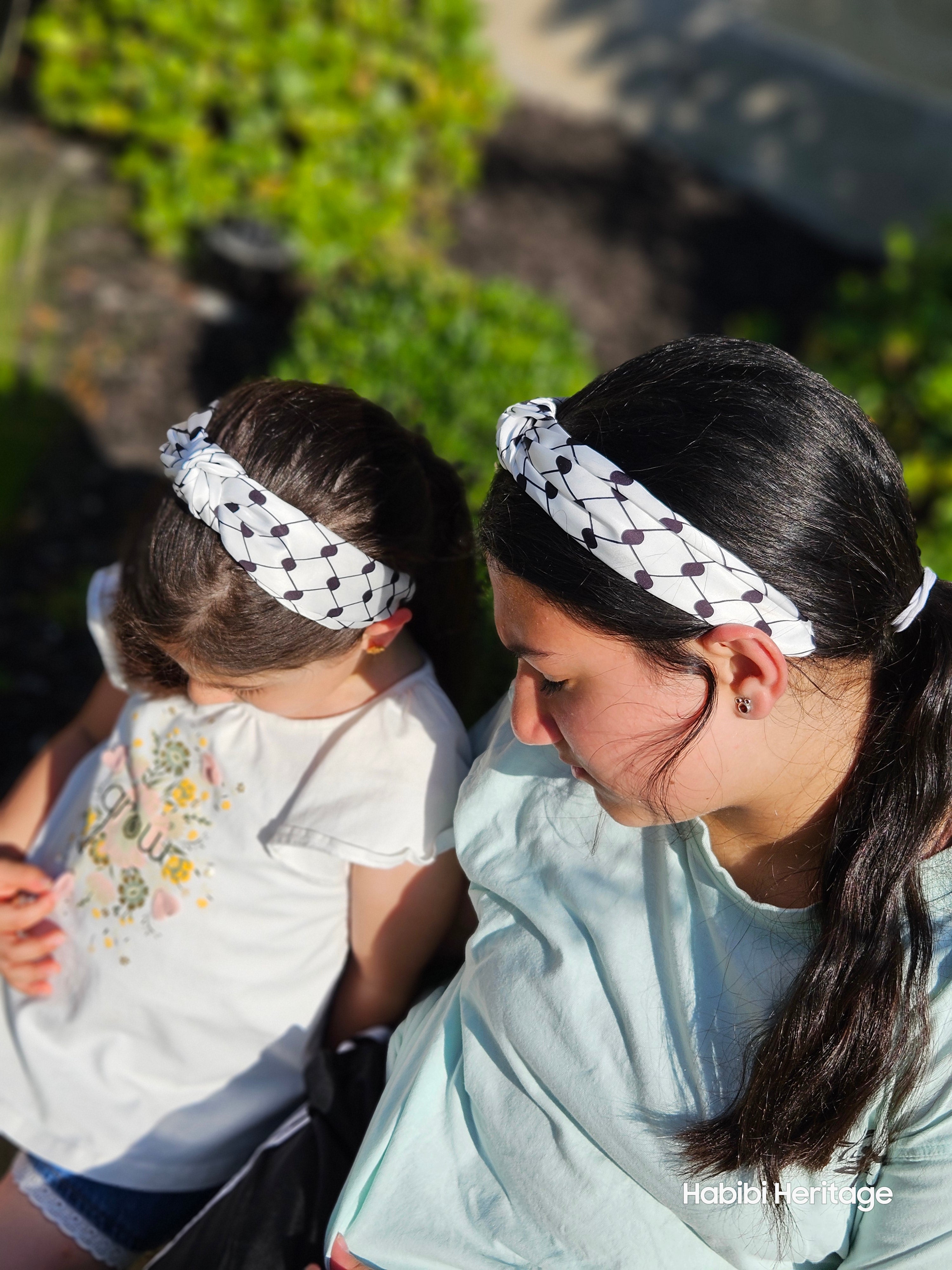 Keffiyeh knotted Headband Hatta
