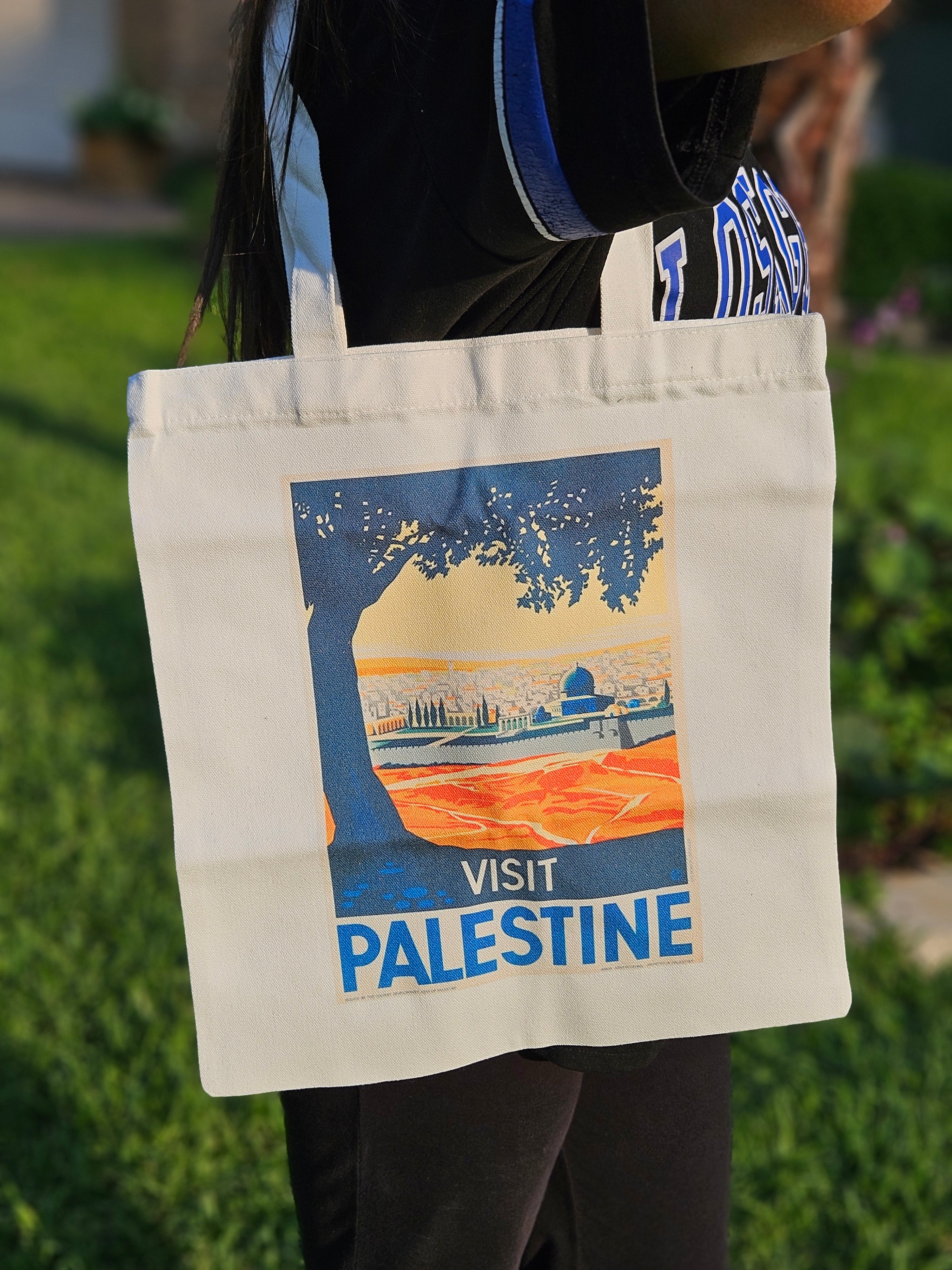 Palestine Canvas Tote Bags - 6 Unique Styles to Choose From