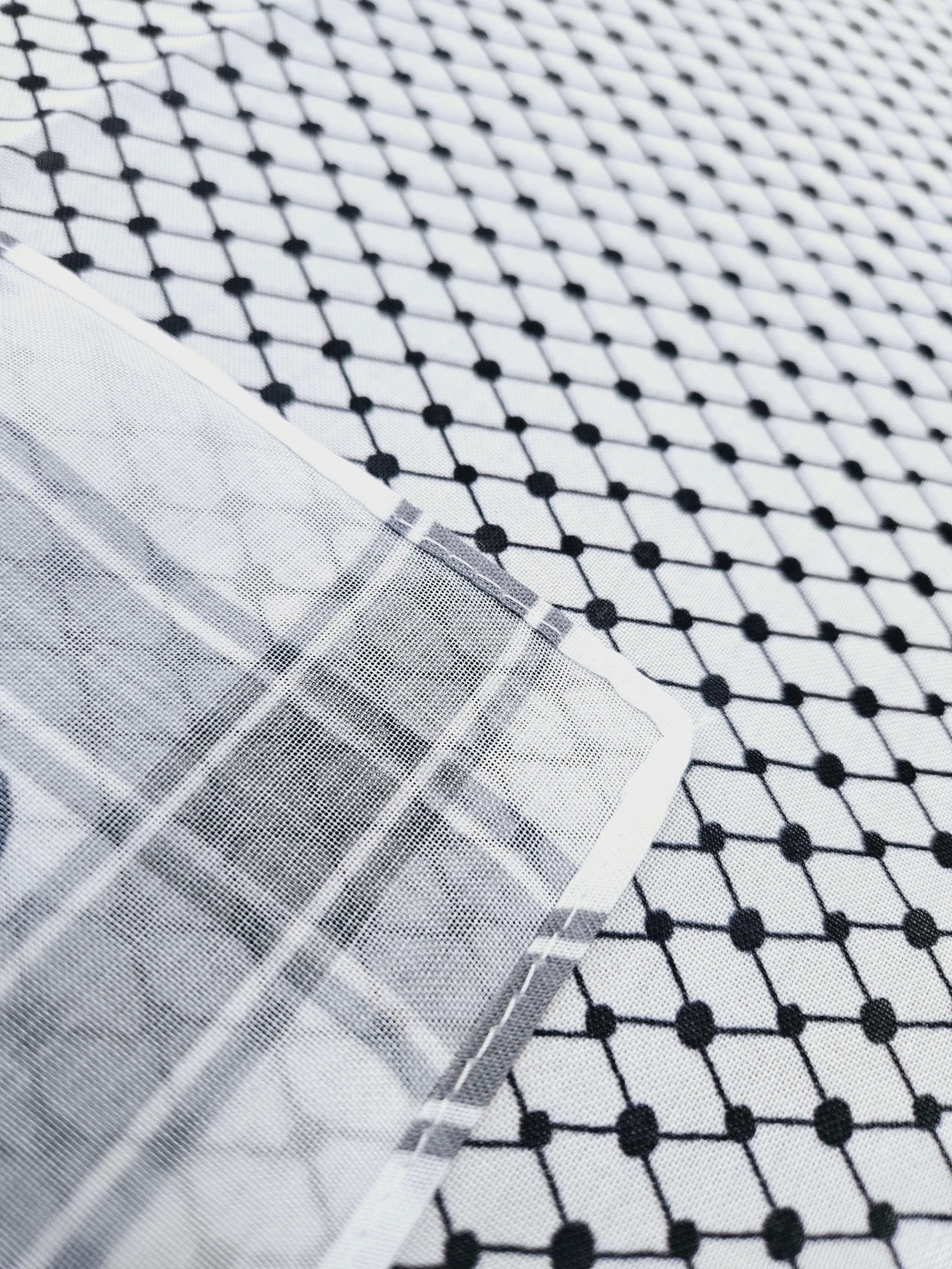 Keffiyeh Scarf - Lightweight - 65x28 Inches - Habibi Heritage