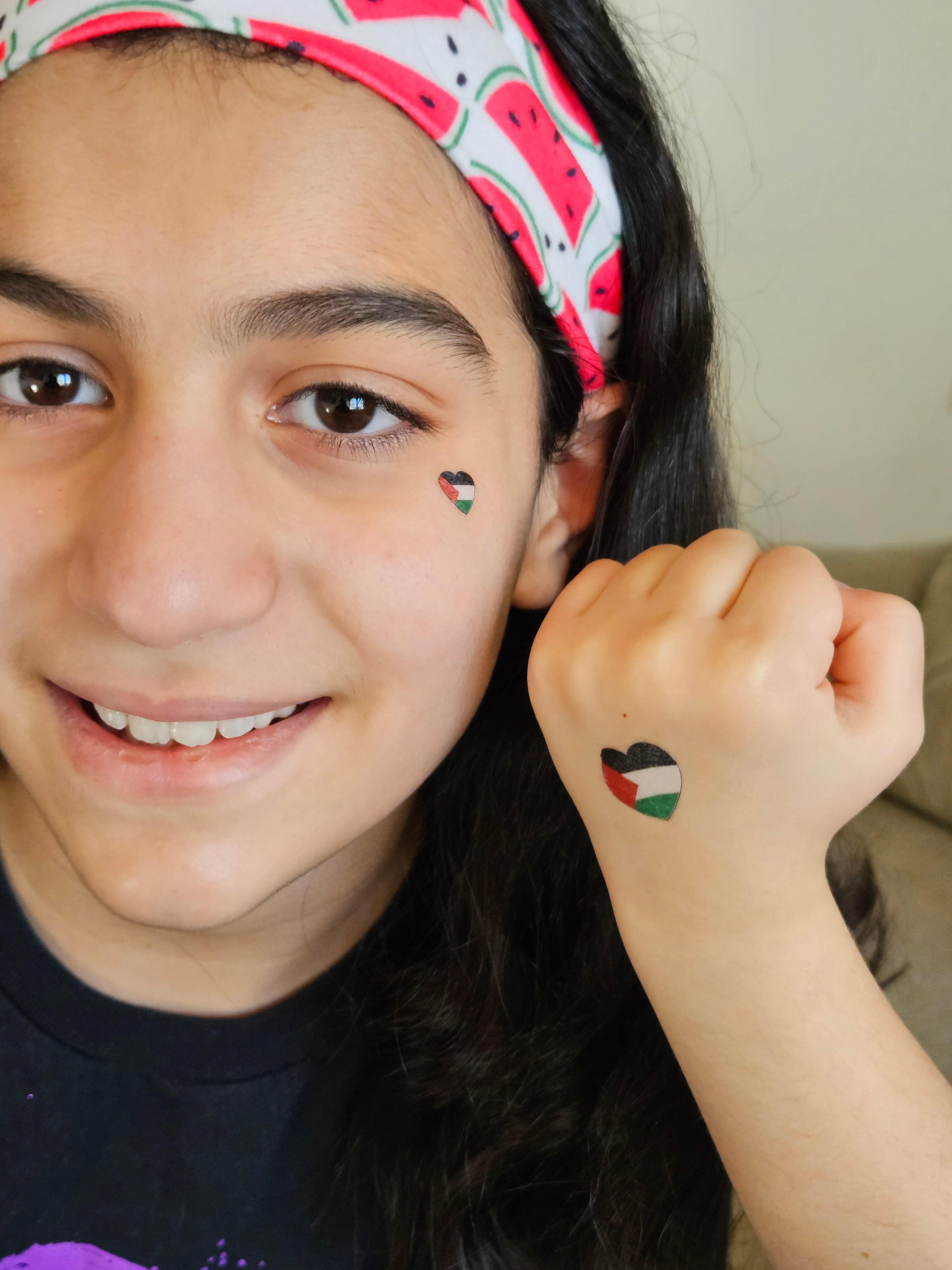 Palestine Temporary Tattoos - Habibi Heritage