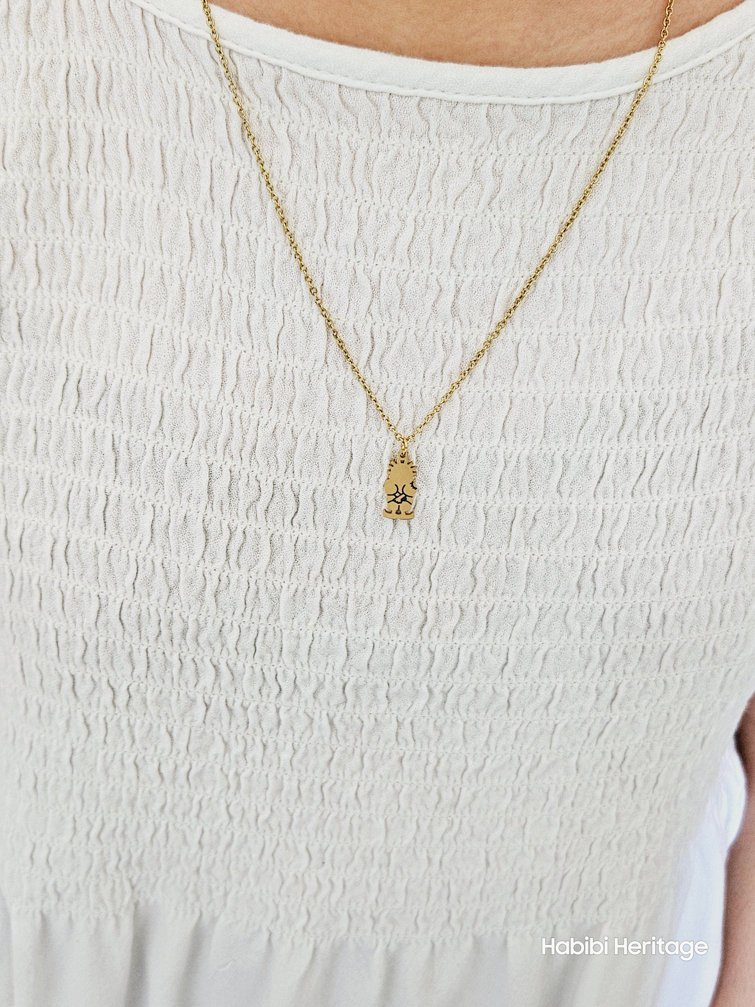 Handala Necklace - Palestinian Boy - Habibi Heritage