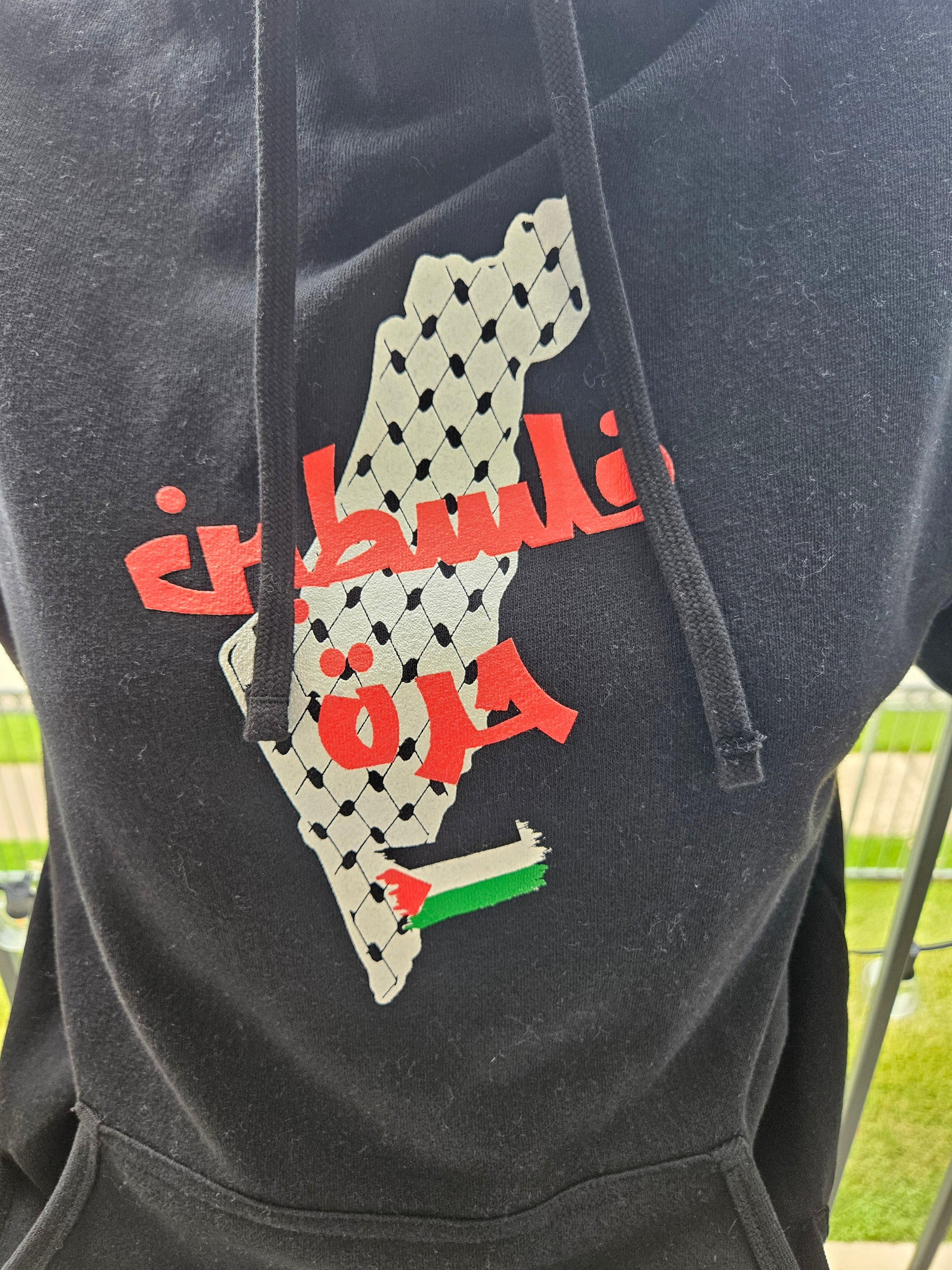 Free Palestine Map Kuffiyeh Hoodie - Kids & Adult sizes - Habibi Heritage
