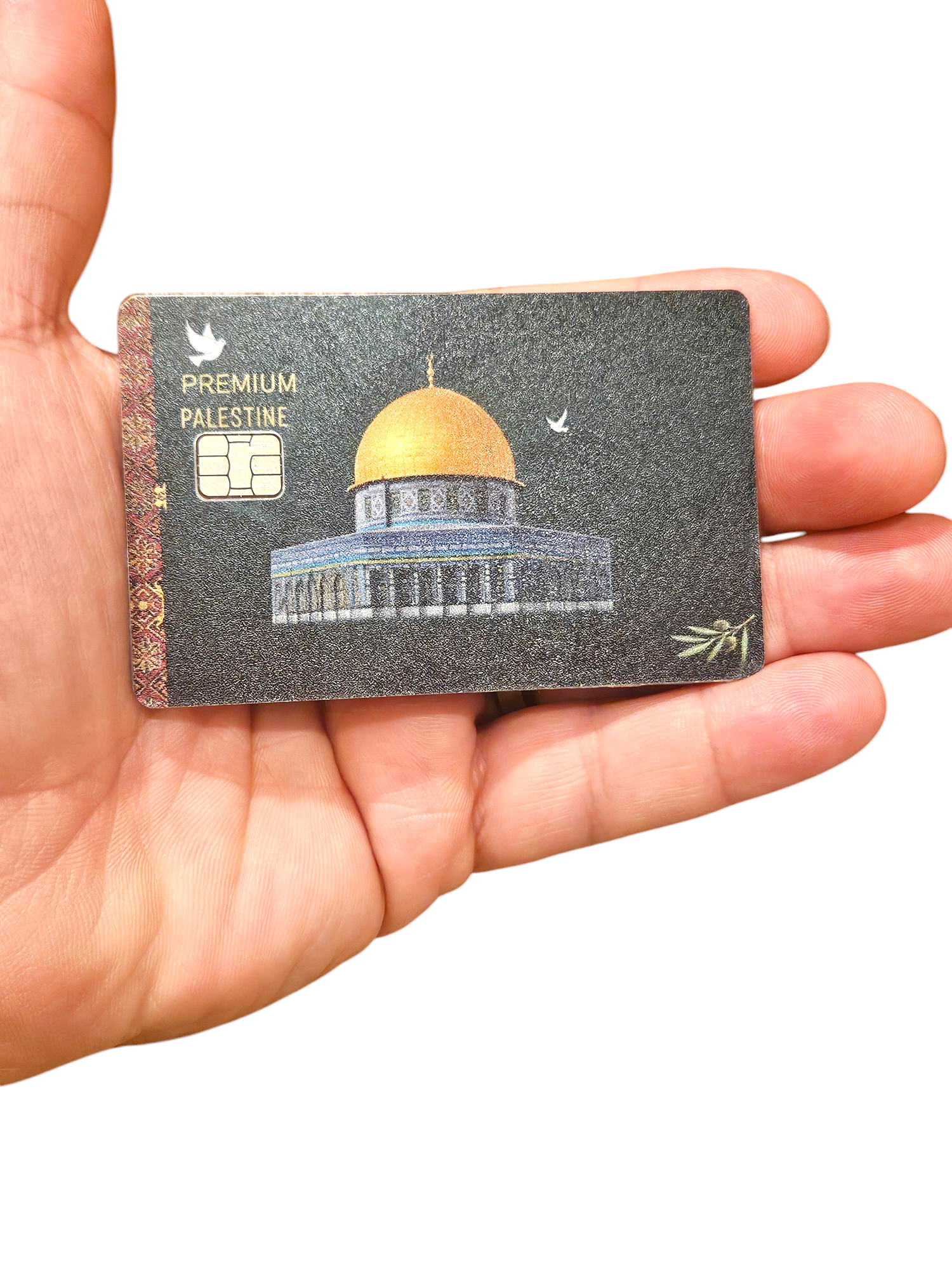 Palestine Credit Card Skin Palestinian keffiyeh Sticker for credit cards