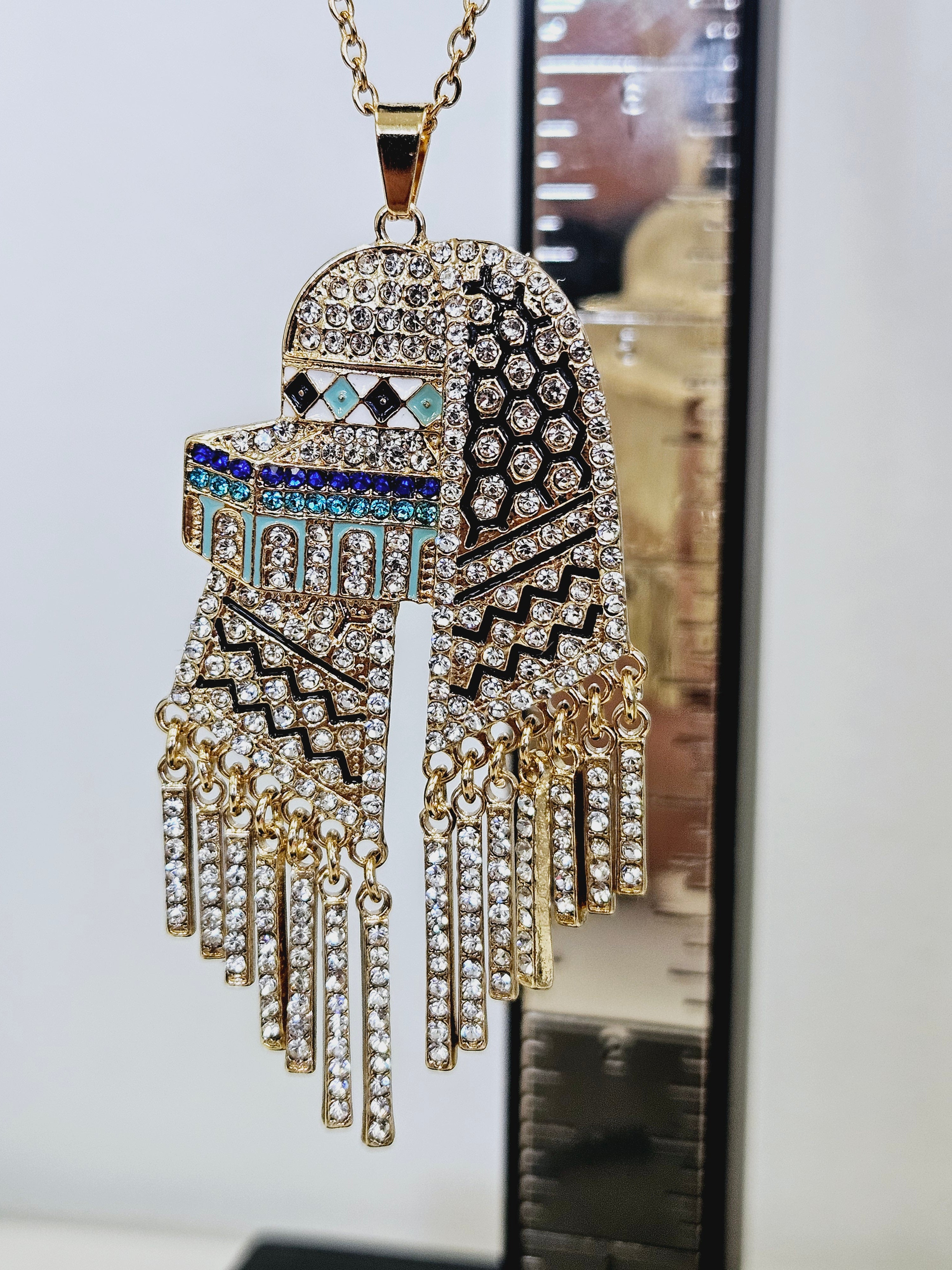 Aqsa Keffiyeh Necklace - Habibi Heritage