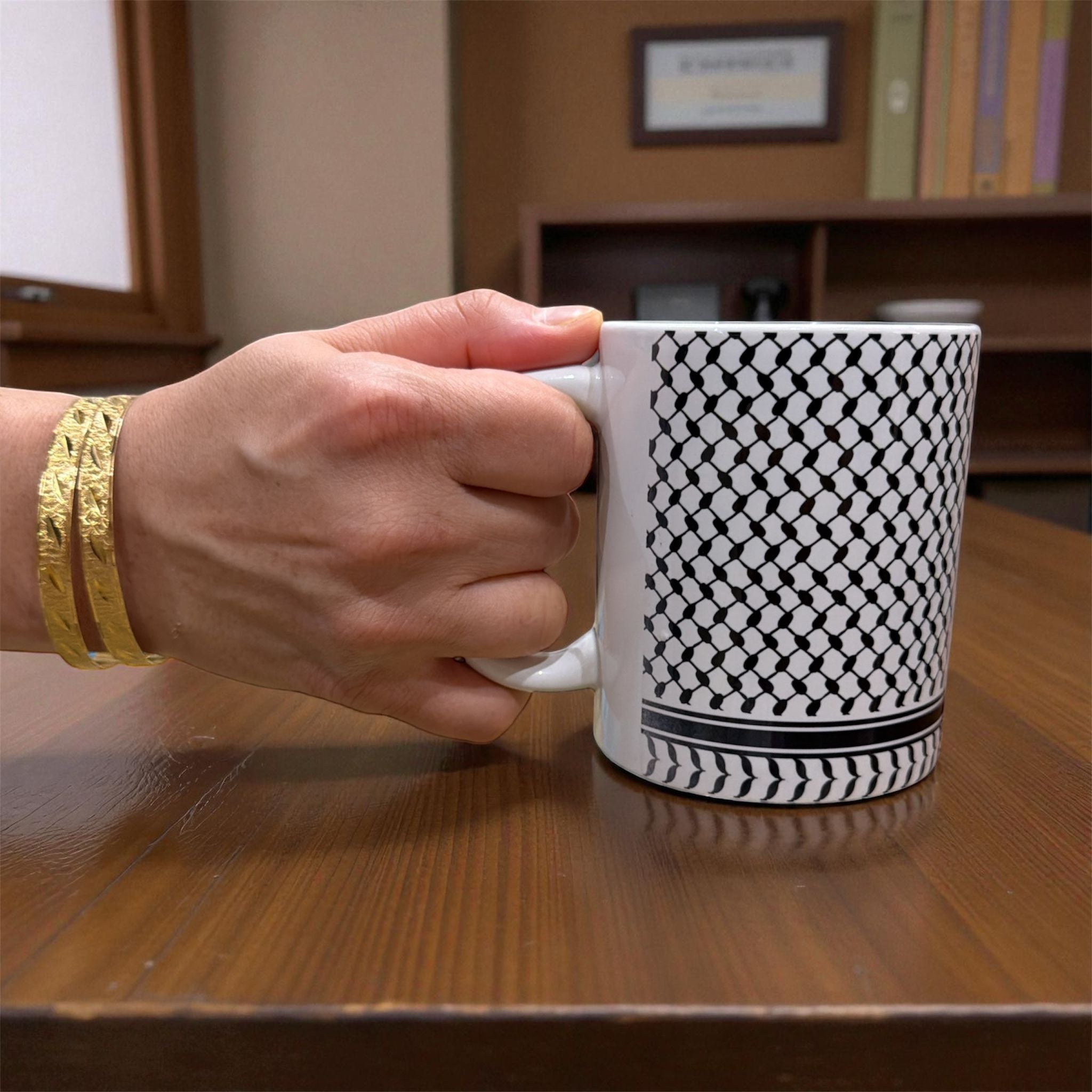 Keffiyeh Coffee Mug Cup