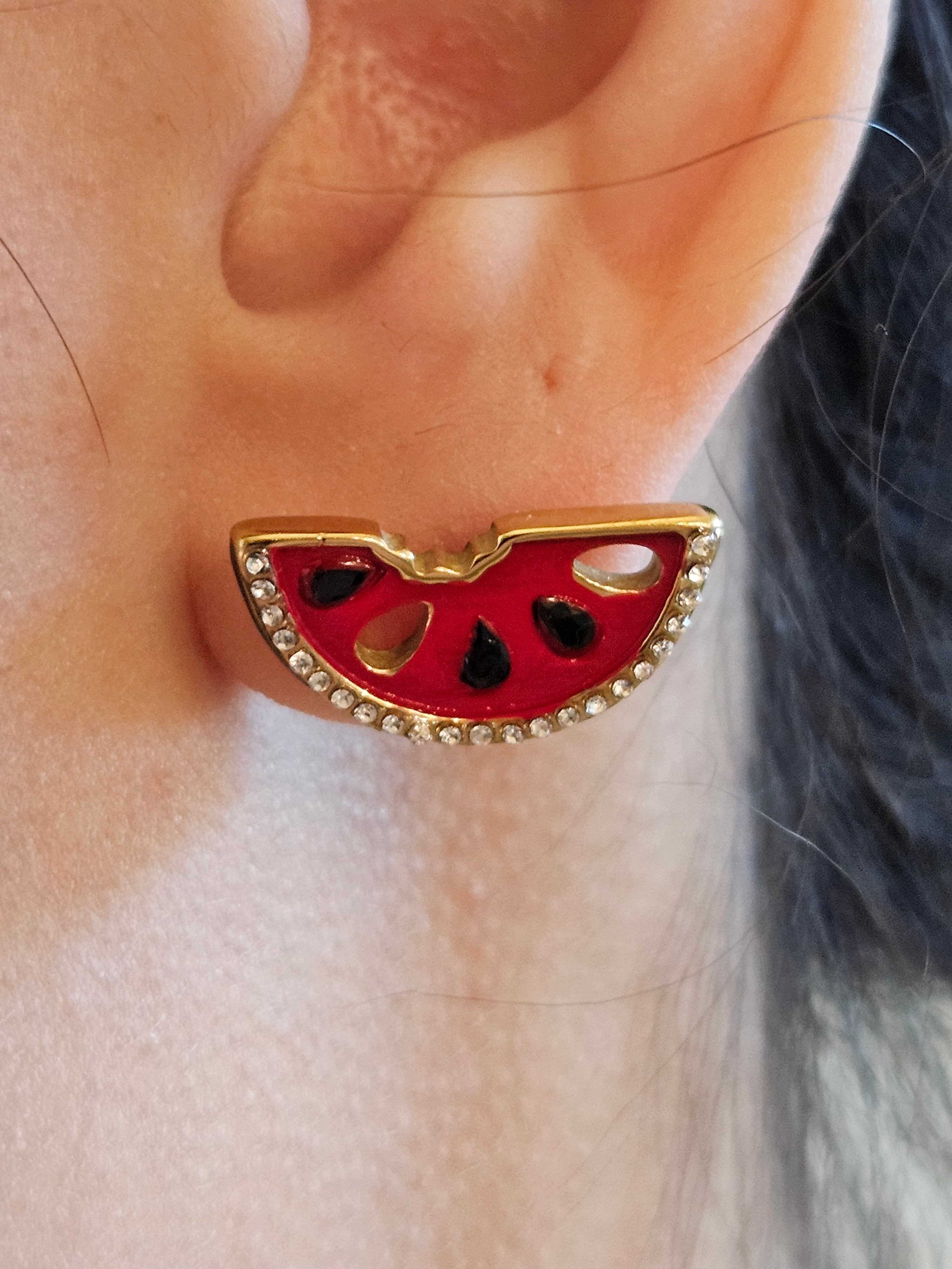 Watermelon Earrings