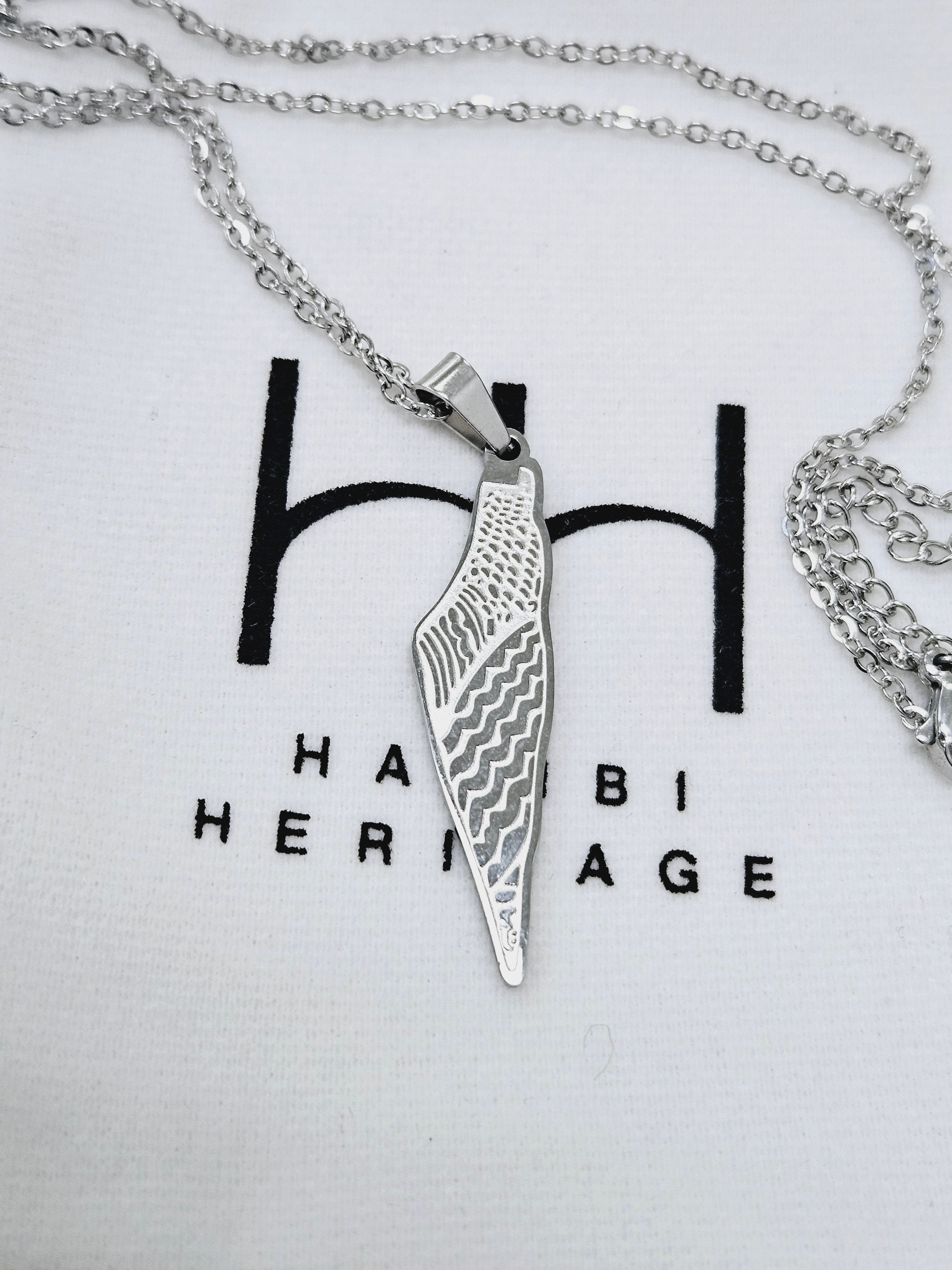 Palestine Keffiyeh Necklace - Habibi Heritage