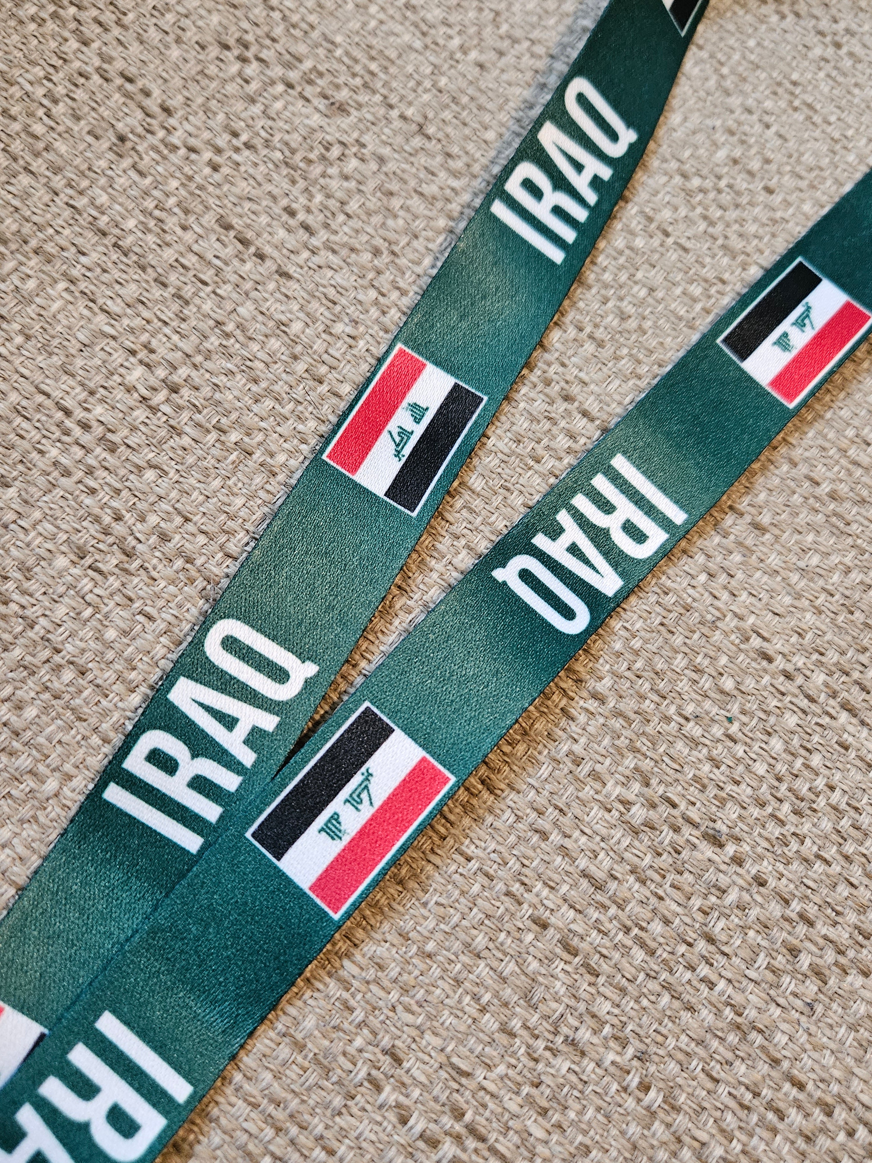 Lanyard - Country Key Holder / Badge Holder / ID Holder - Habibi Heritage