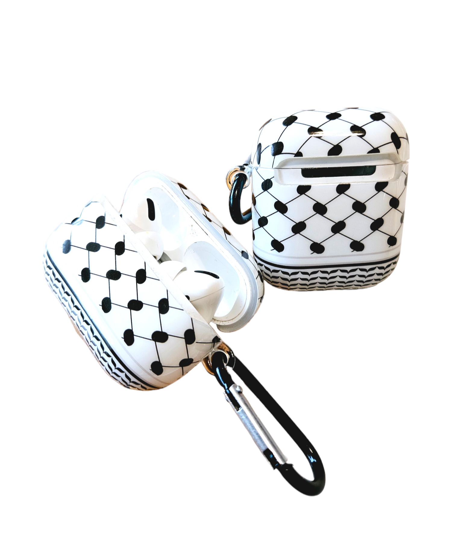 Keffiyeh Air Pod Case - Air Pods 2 and Pro ear buds Cover