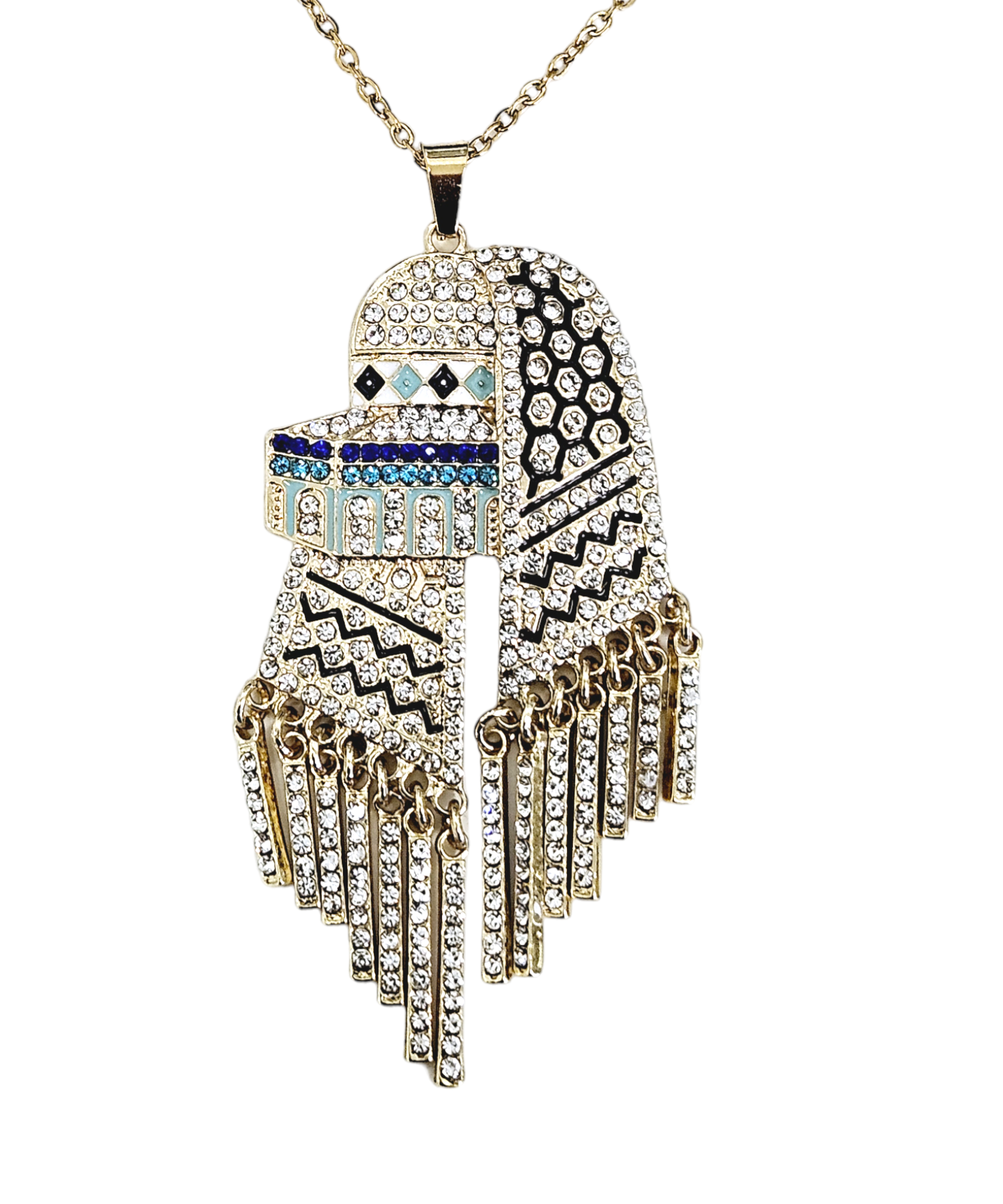 Aqsa Keffiyeh Necklace - Habibi Heritage